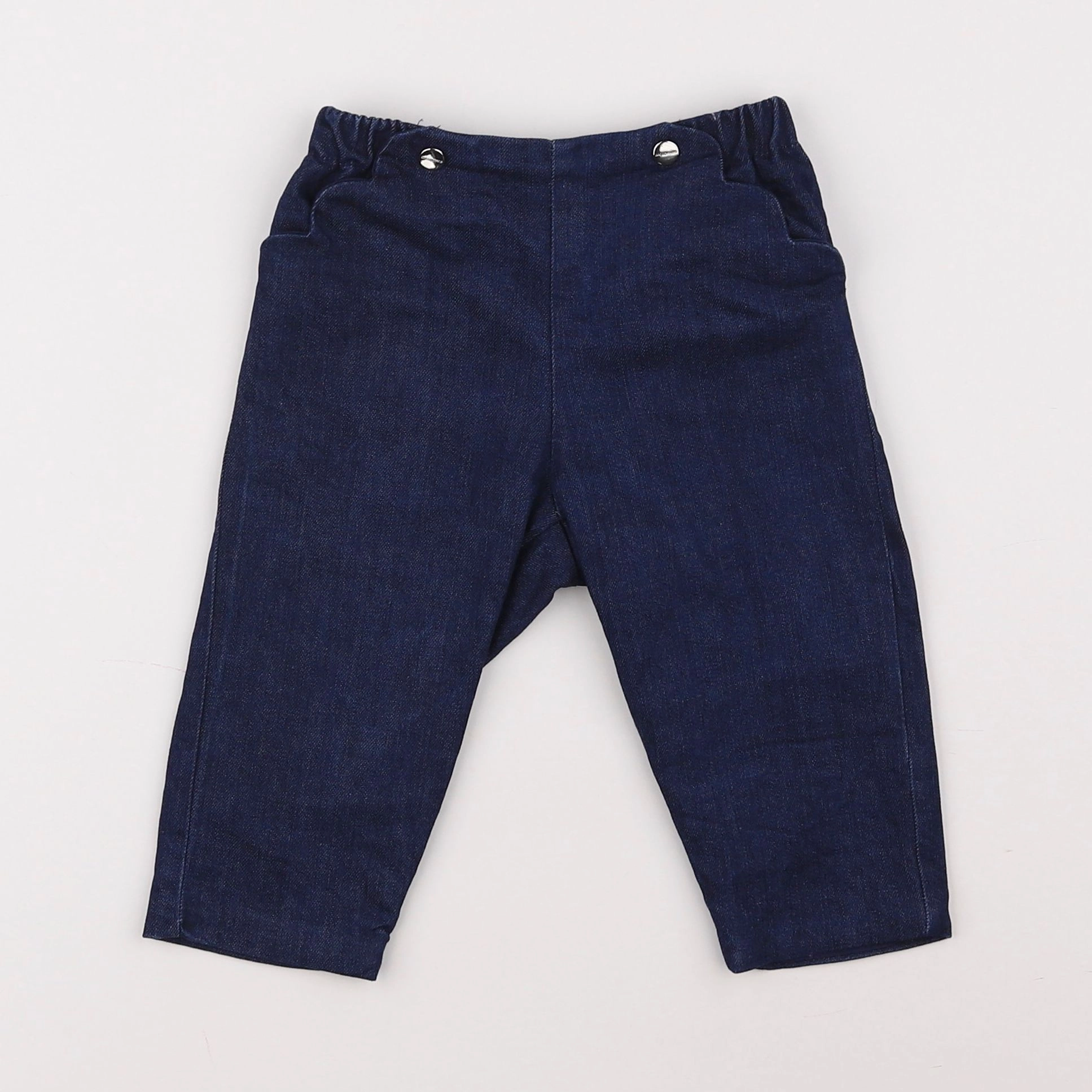 Jacadi - pantalon bleu - 12 mois