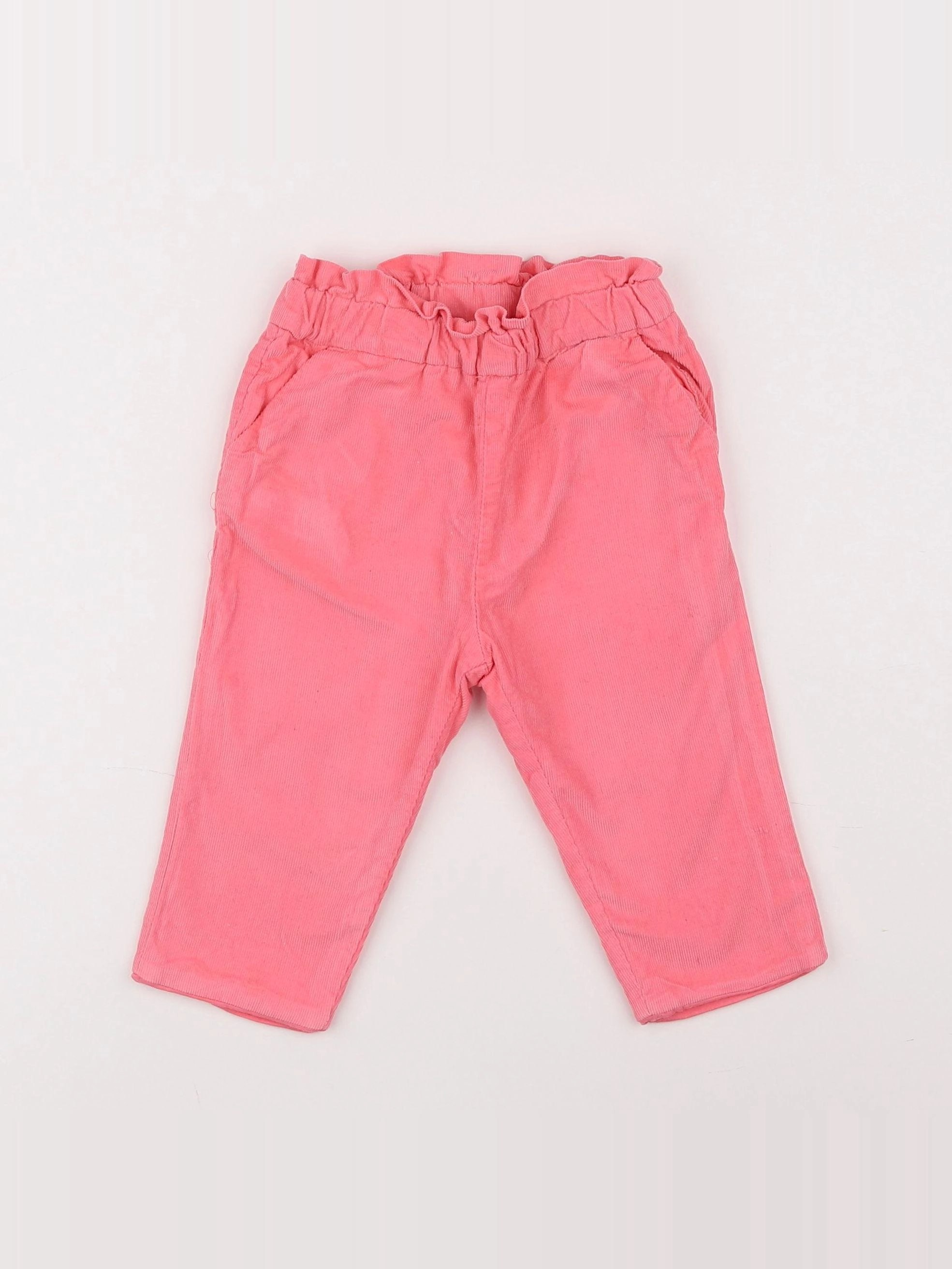 Jacadi - pantalon rose - 12 mois