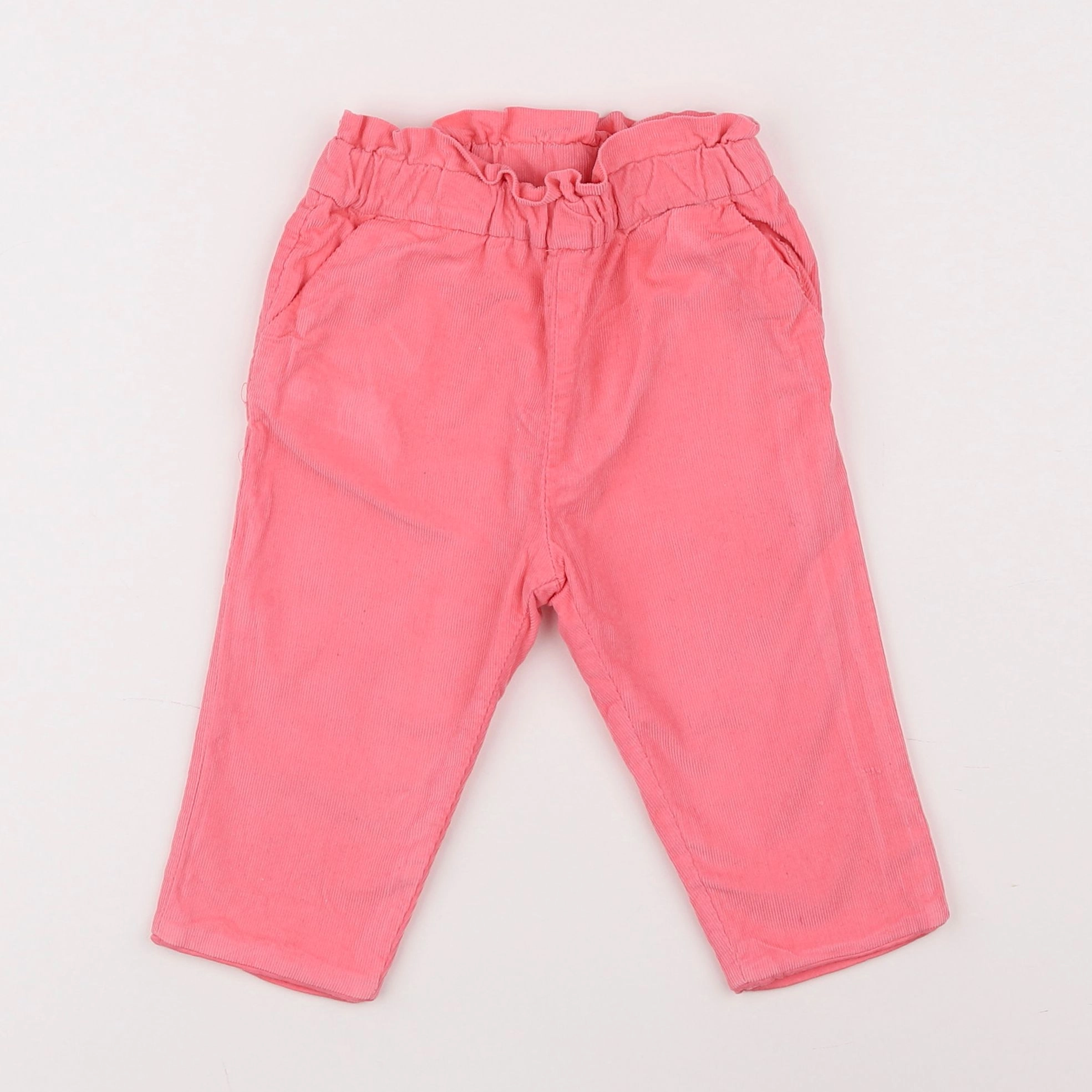 Jacadi - pantalon rose - 12 mois