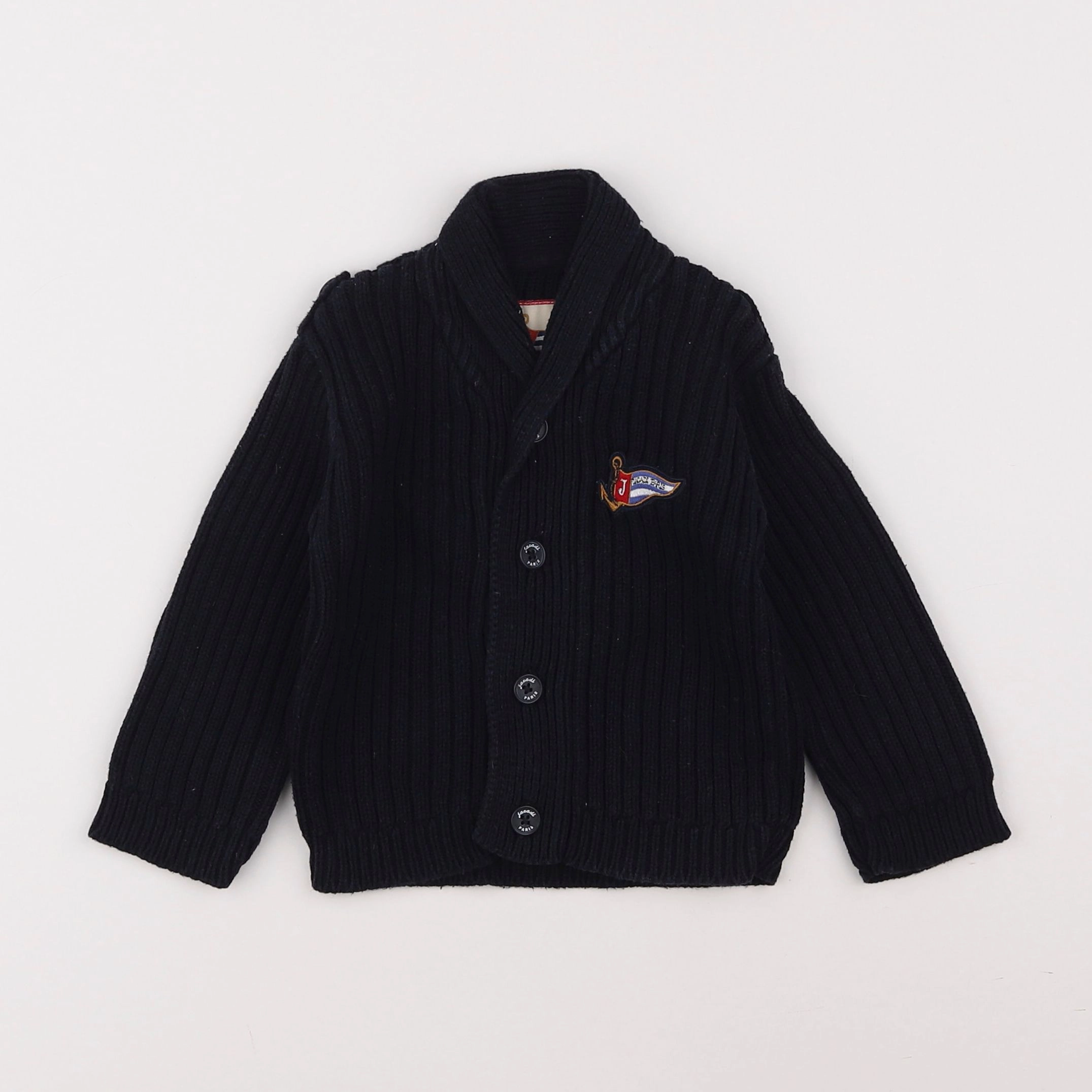 Jacadi - gilet bleu - 18 mois