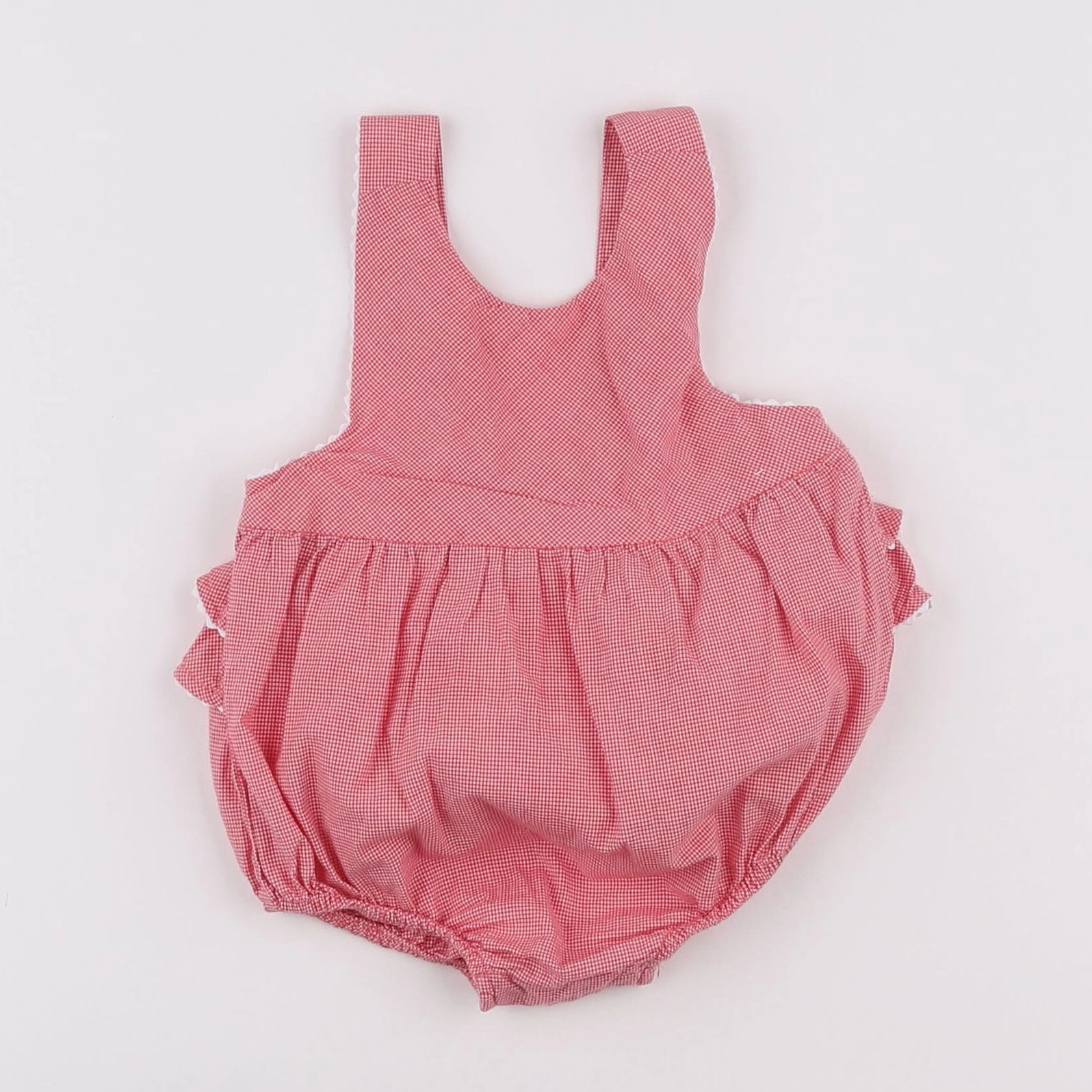 Jacadi - combinaison blanc, rouge - 6 mois