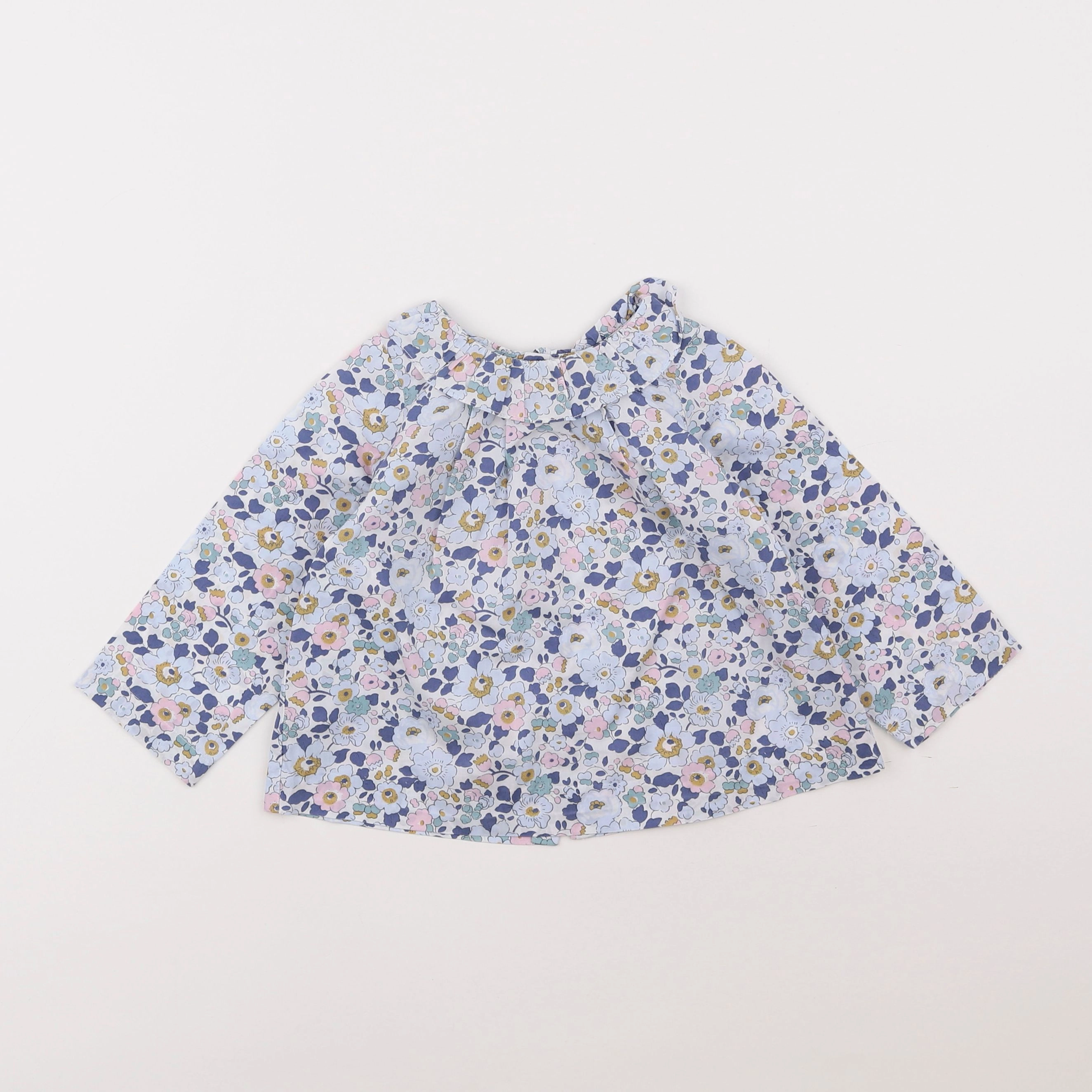 Jacadi - blouse liberty multicolore - 18 mois