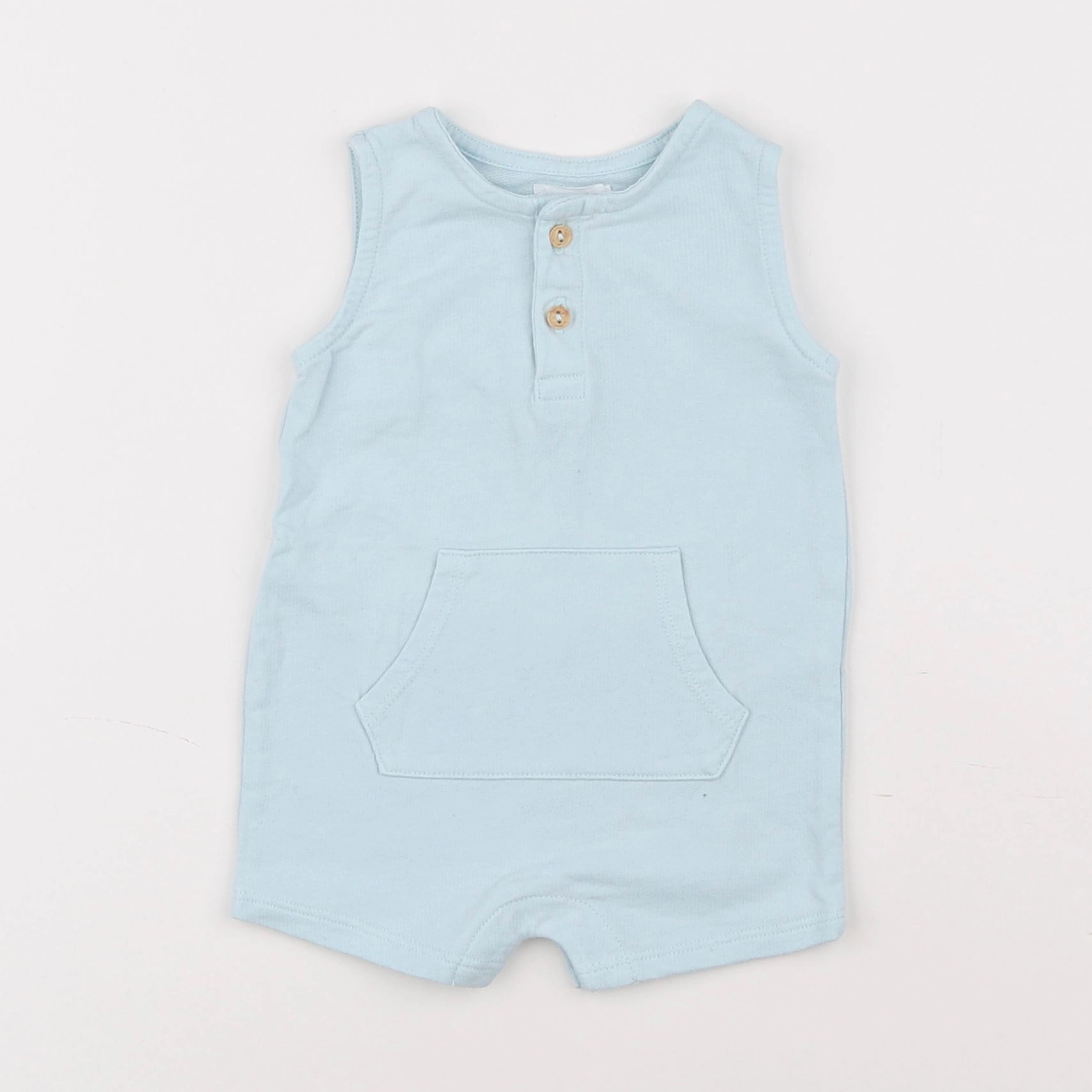 Vertbaudet - combinaison bleu - 3 mois