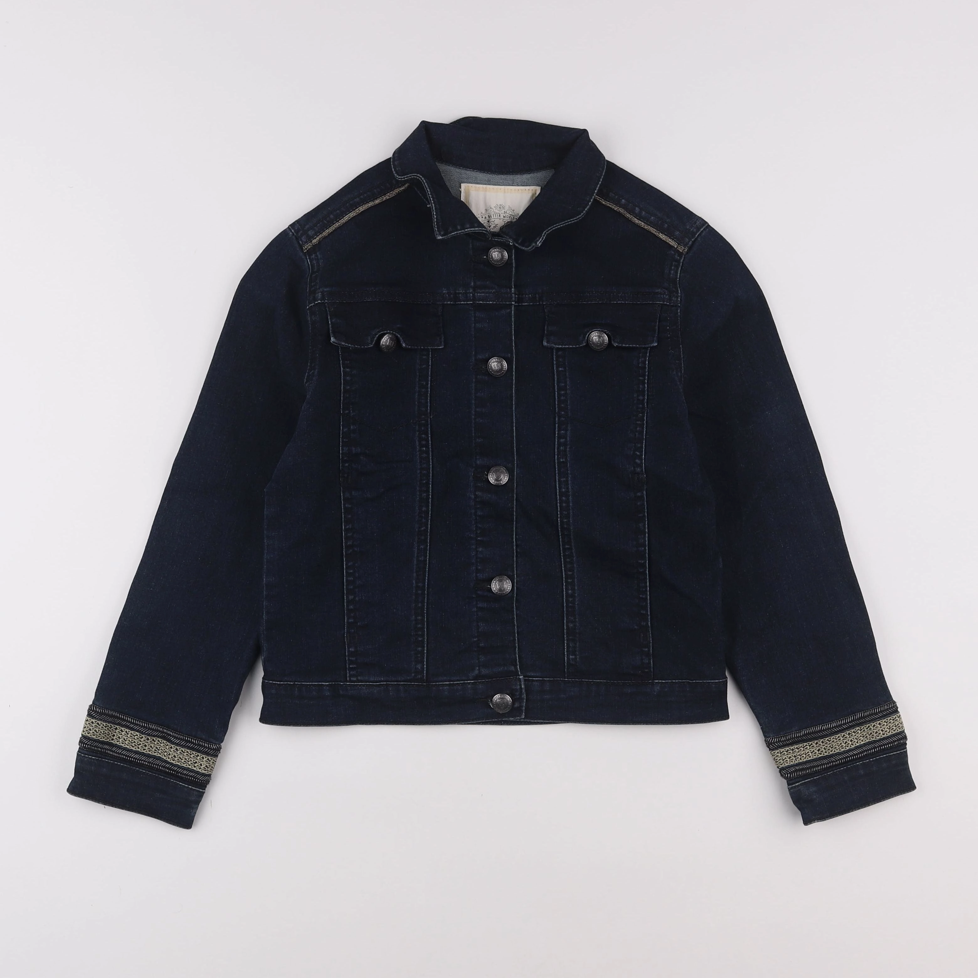 IKKS - veste bleu - 10 ans