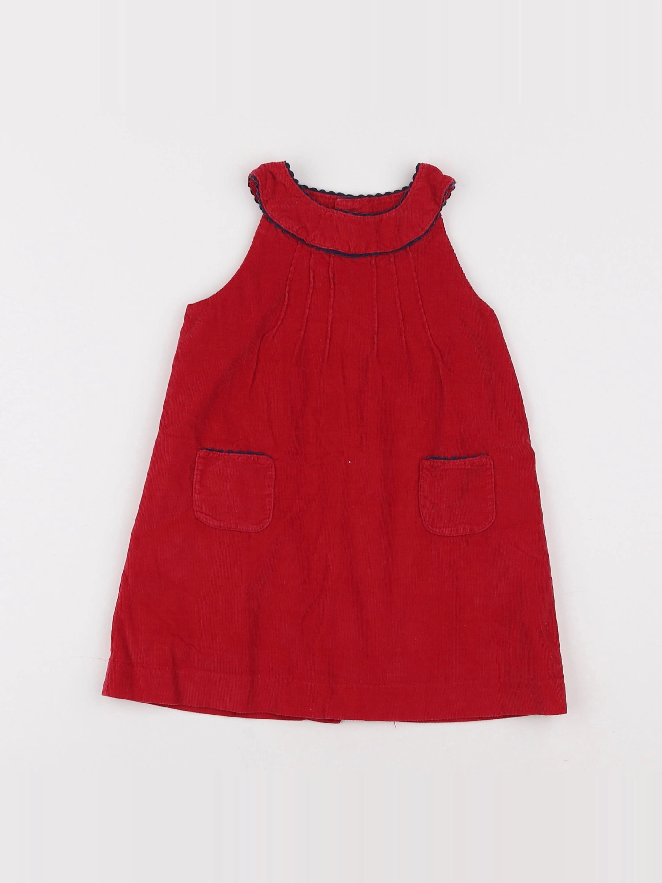 Jacadi - robe rouge - 18 mois