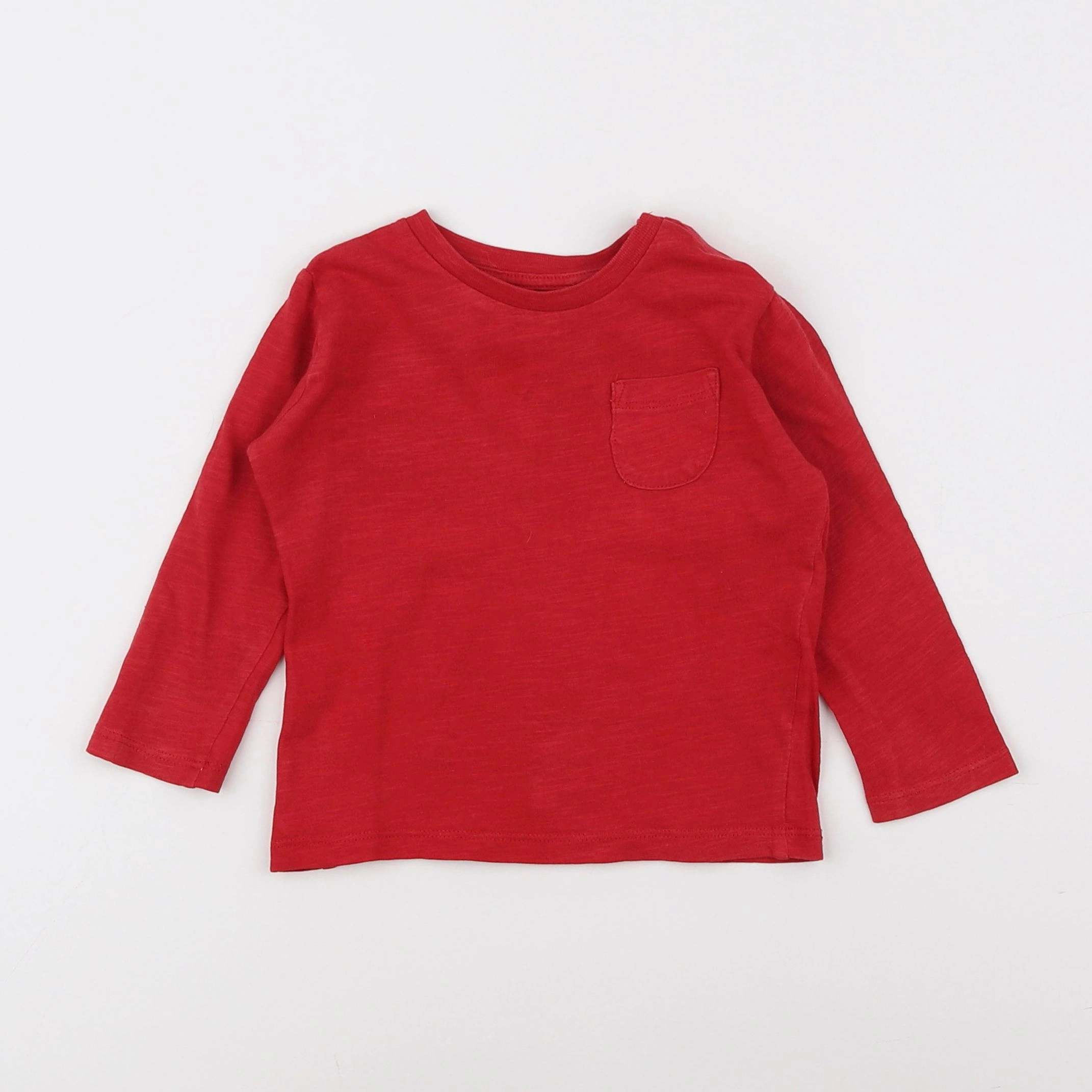Boutchou - tee-shirt rouge - 12 mois