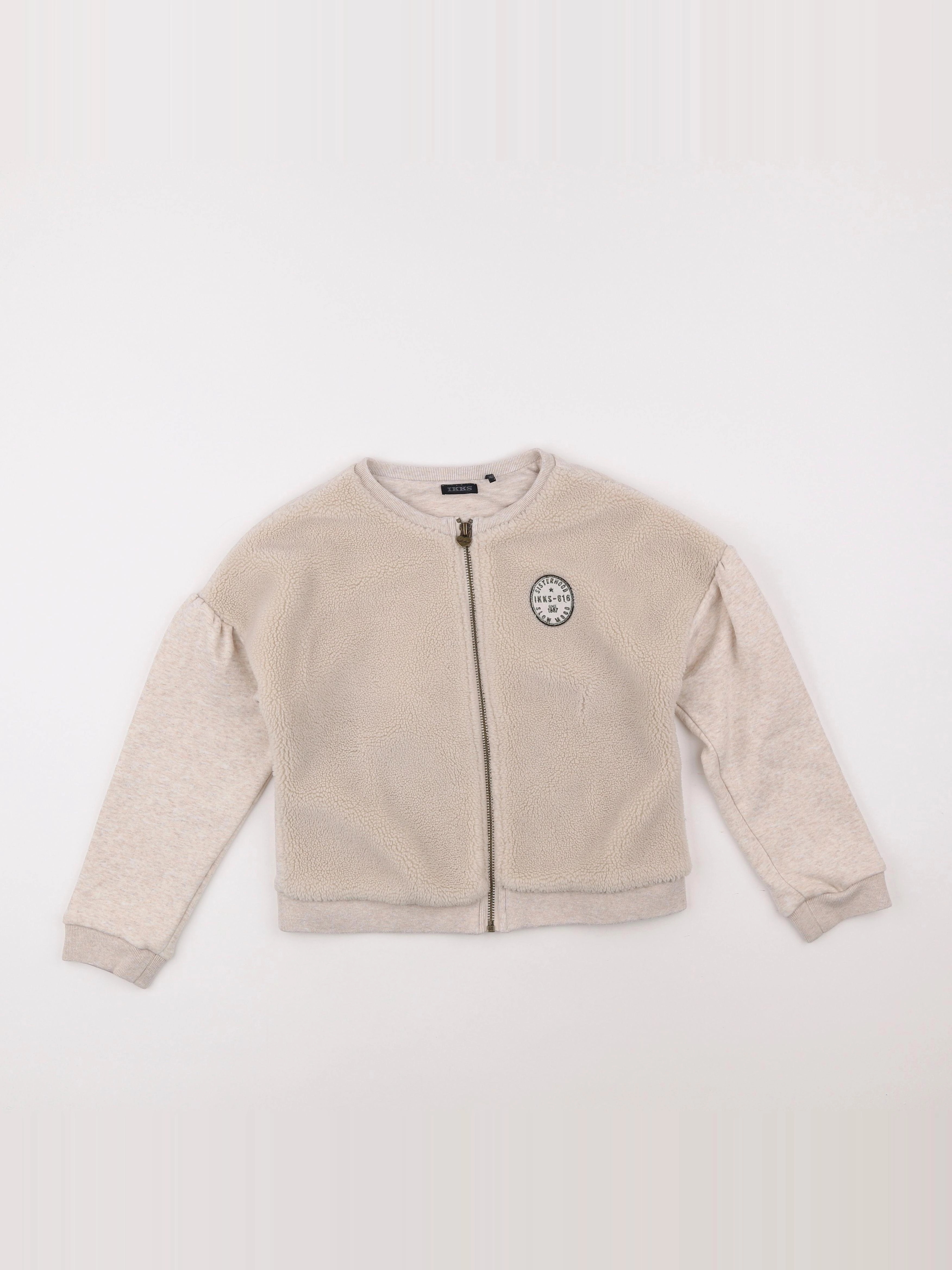 IKKS - veste beige - 10 ans