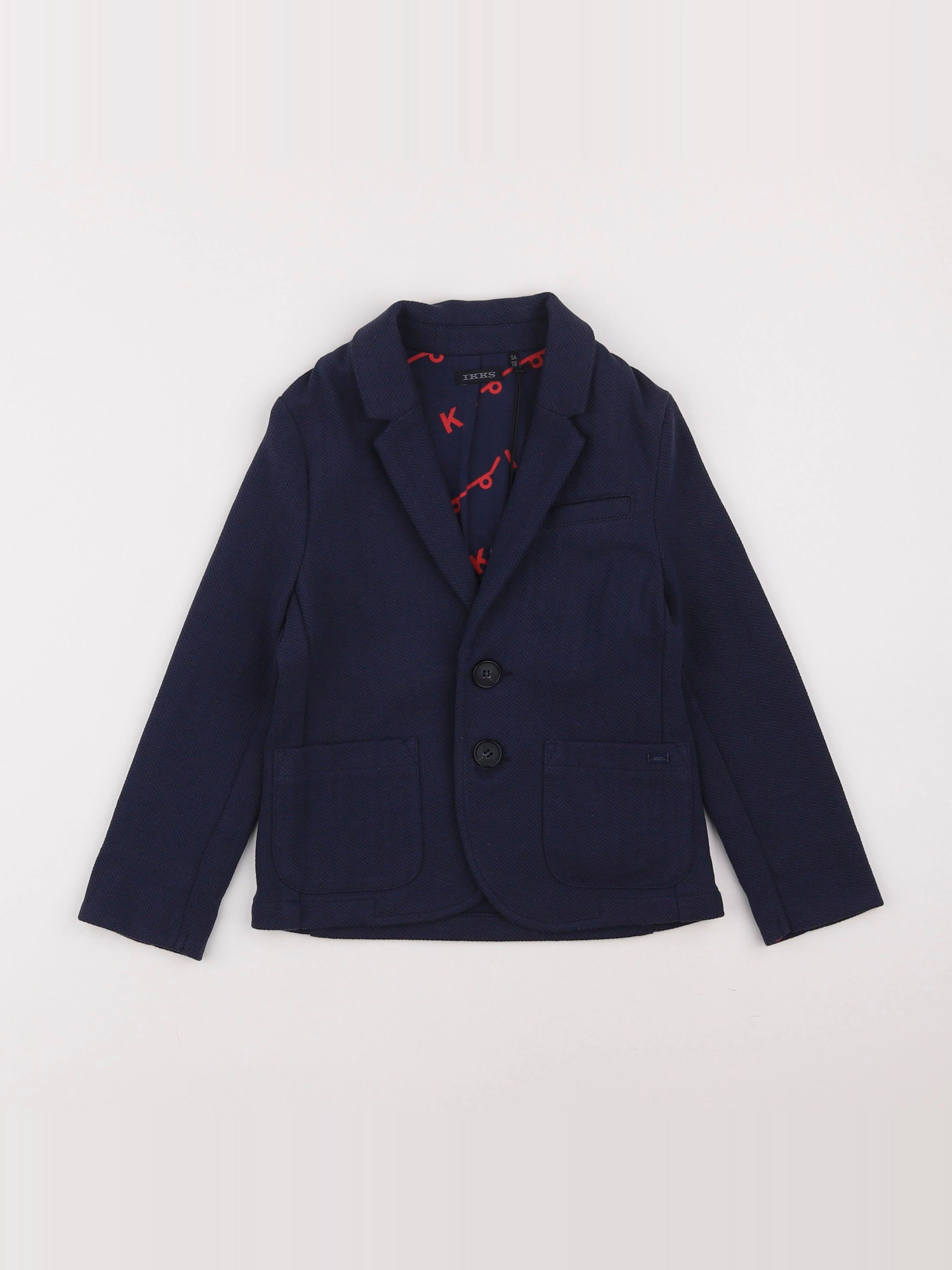 IKKS - veste bleu - 5 ans