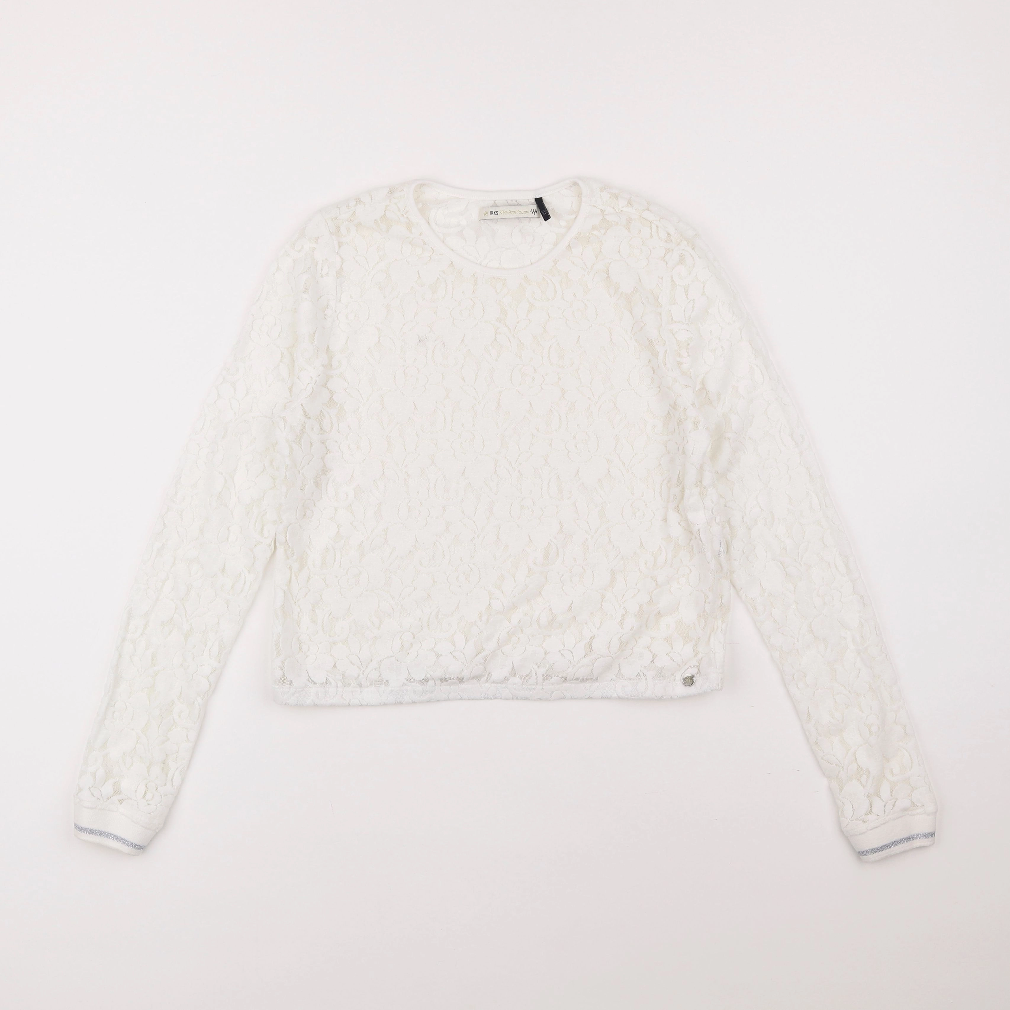 IKKS - tee-shirt blanc - 12 ans