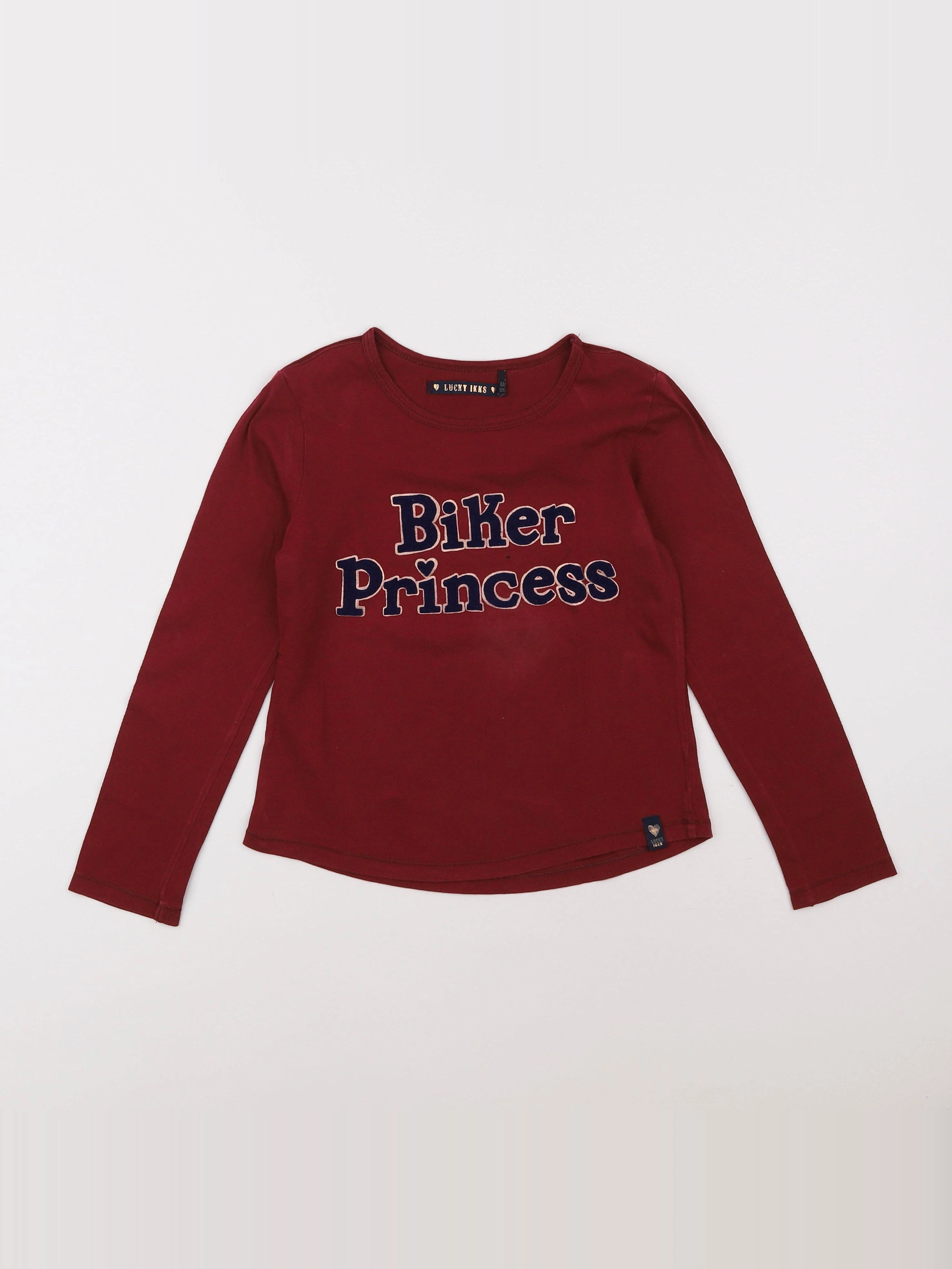 IKKS - tee-shirt rouge - 8 ans