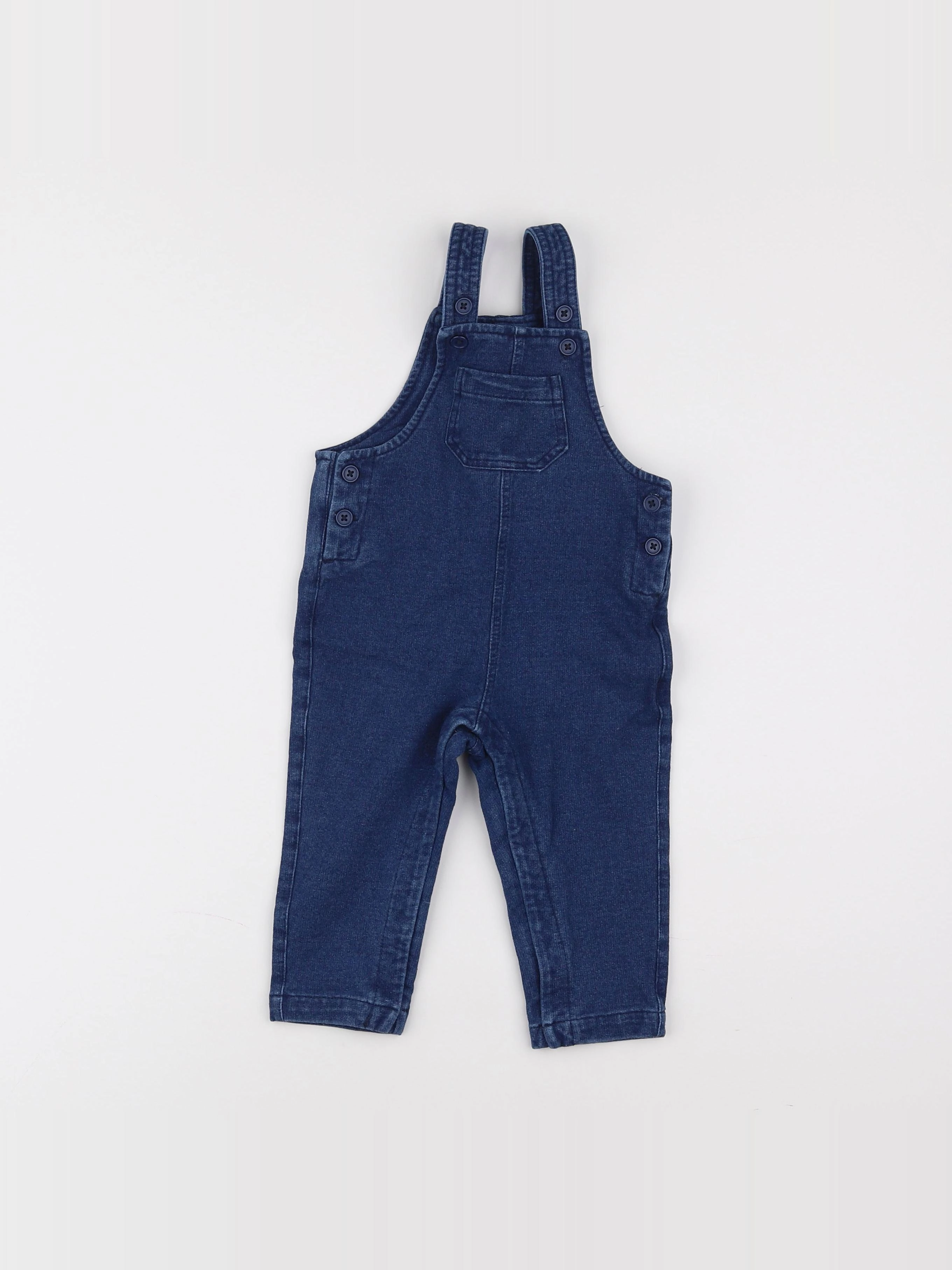 Boutchou - combinaison bleu - 9 mois