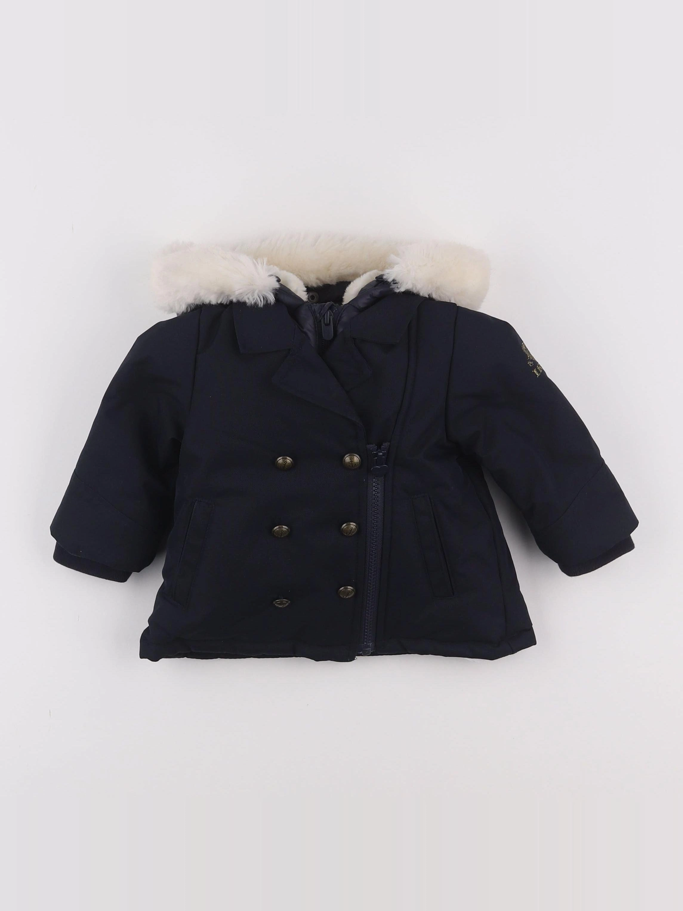 IKKS - doudoune bleu - 12 mois