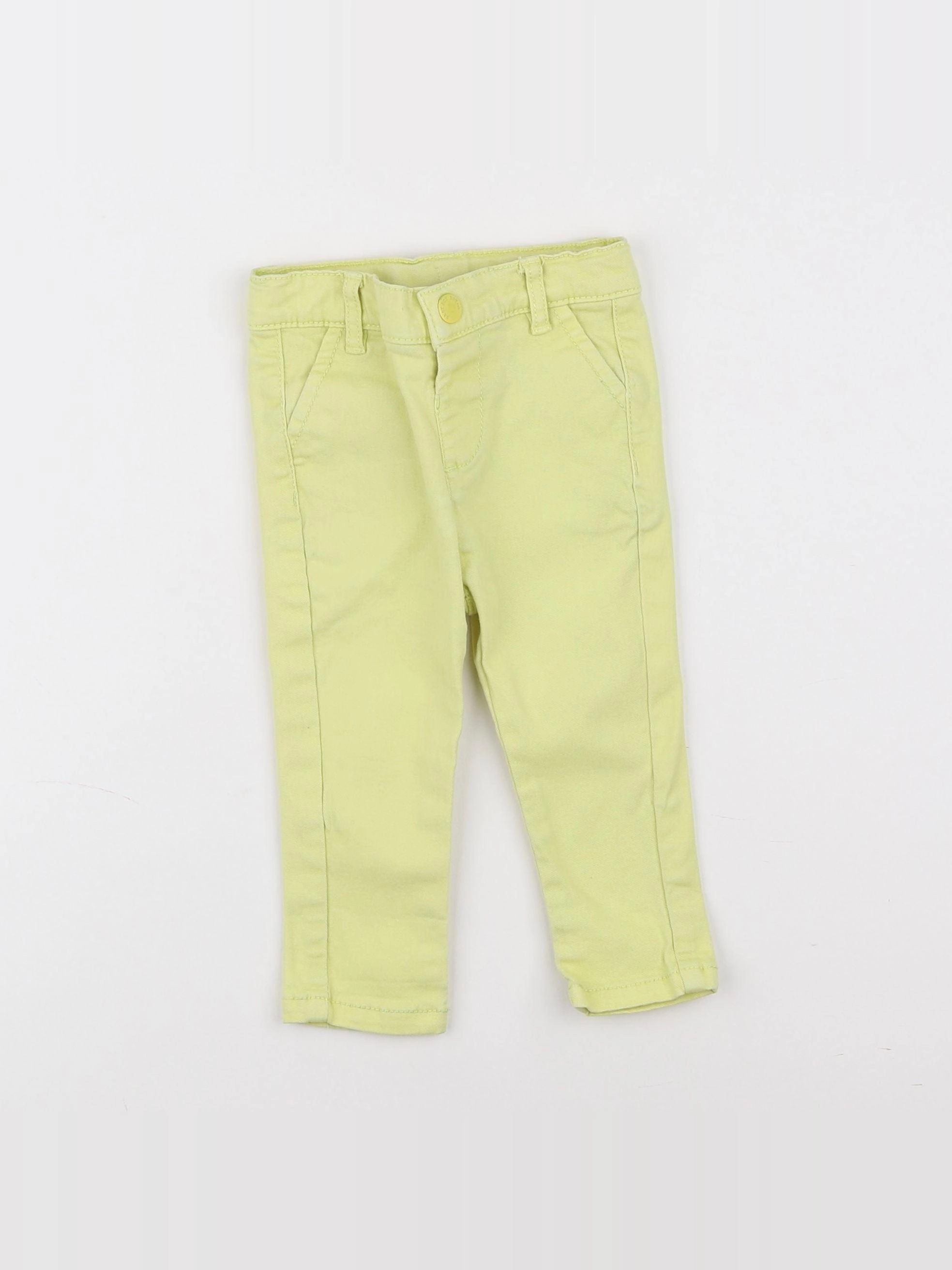 Tape à l'oeil - pantalon jaune - 6 mois