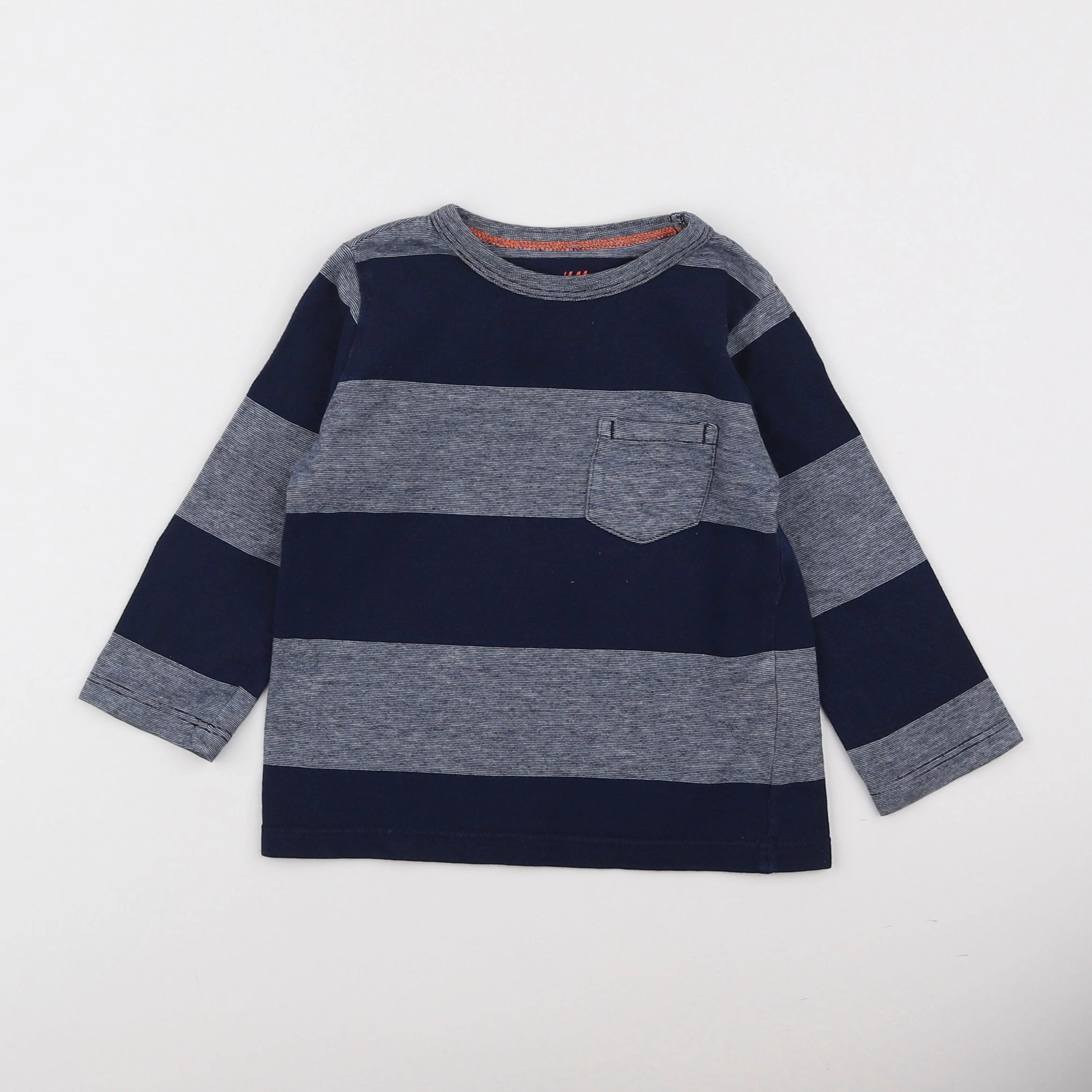 H&M - tee-shirt bleu - 18 mois à 2 ans