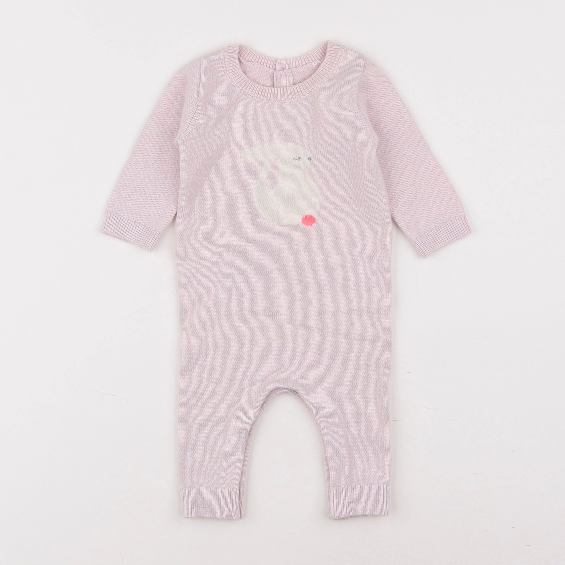 Jacadi - combinaison rose - 3 mois