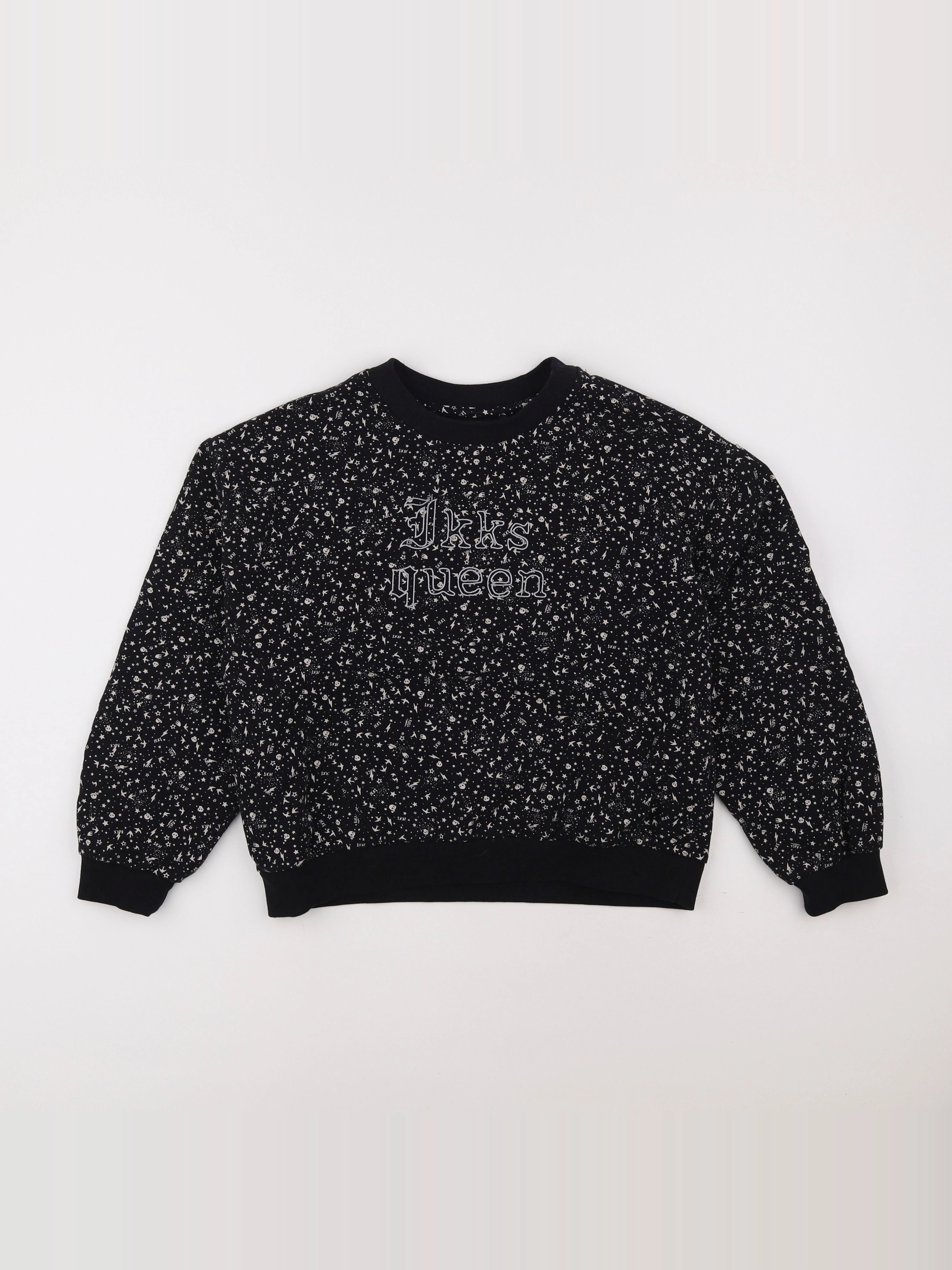 IKKS - sweat noir - 12 ans