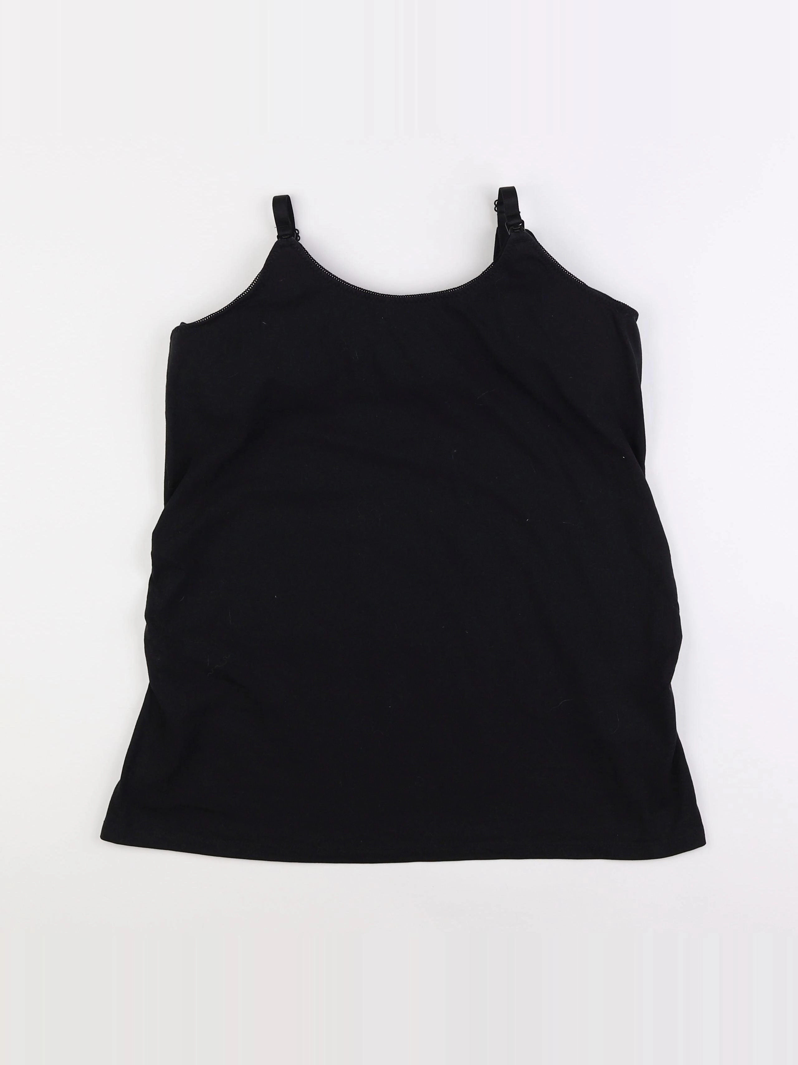 Vertbaudet - débardeur allaitement noir - 42 à 44