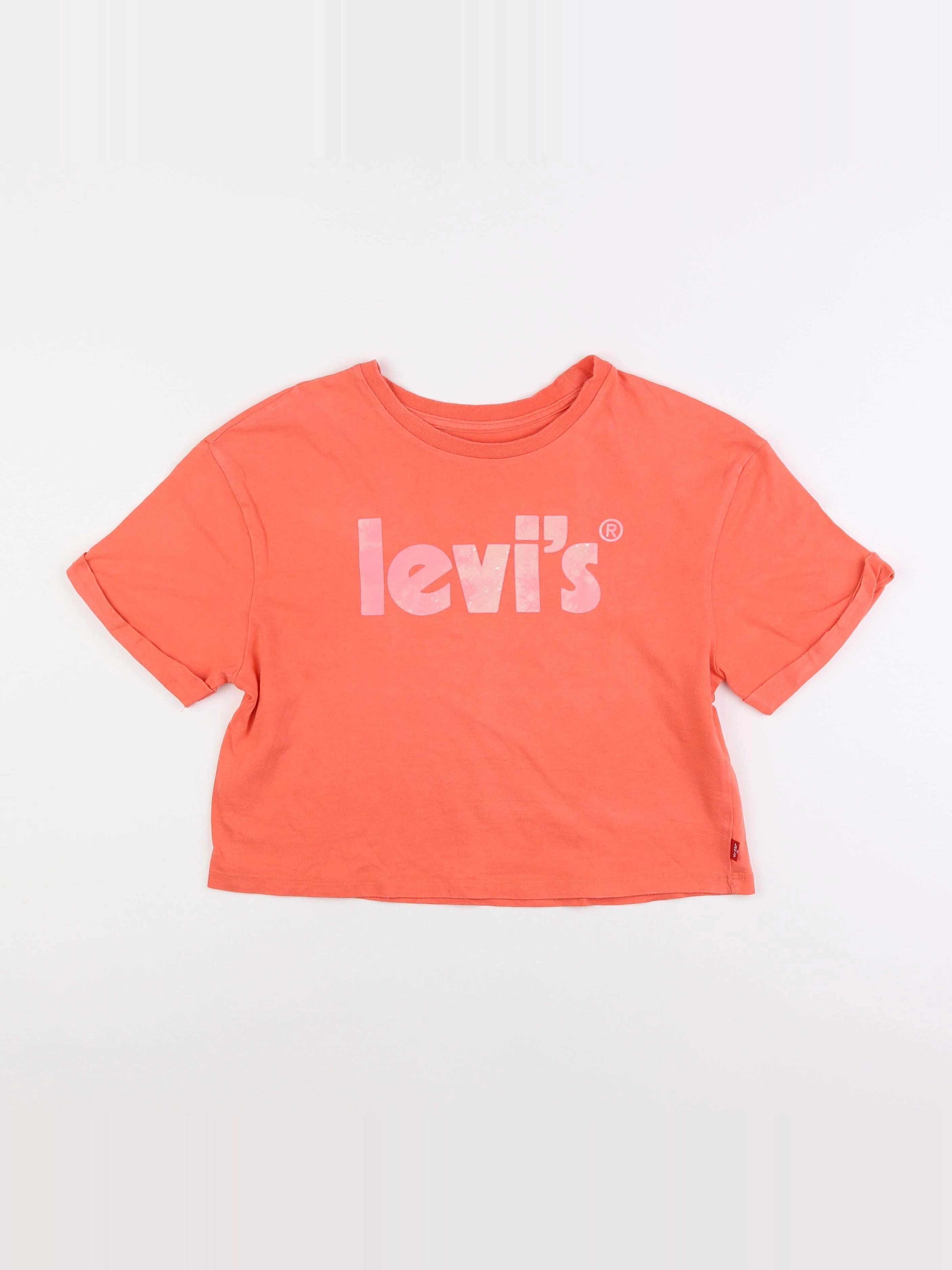 Levi's - tee-shirt orange - 10 ans