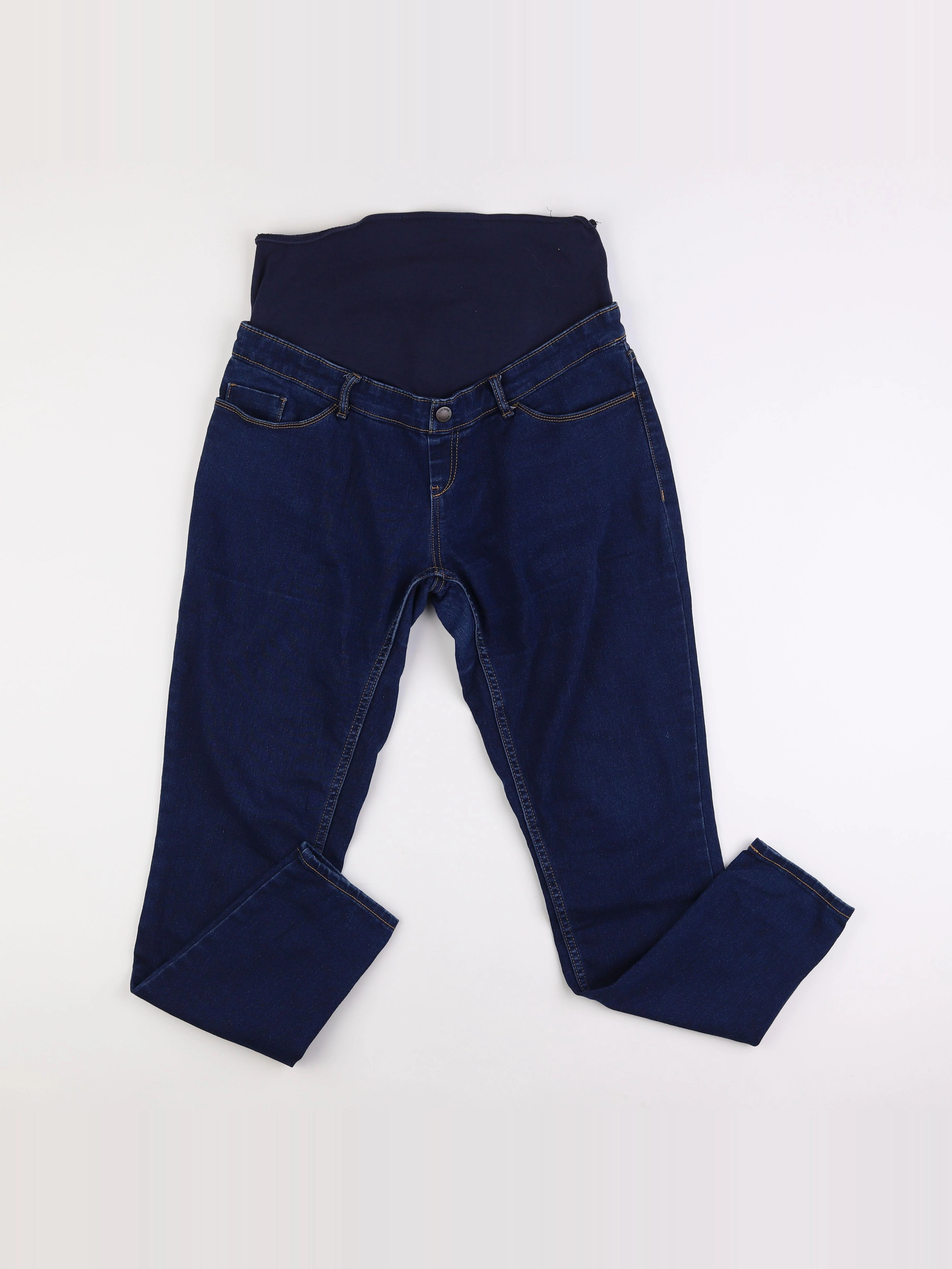 Kiabi - jean grossesse bleu - 38
