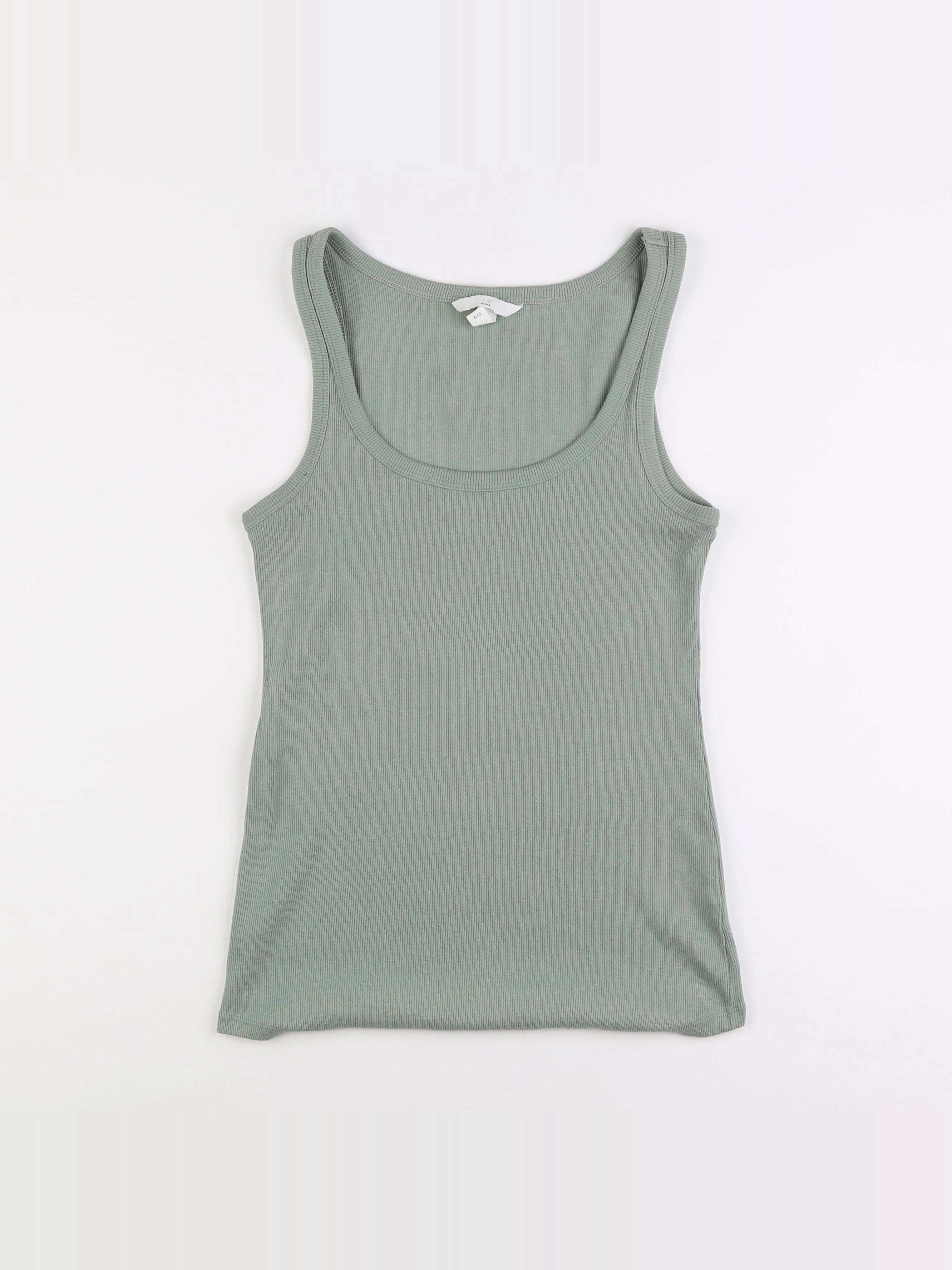 H&M - débardeur grossesse vert - m