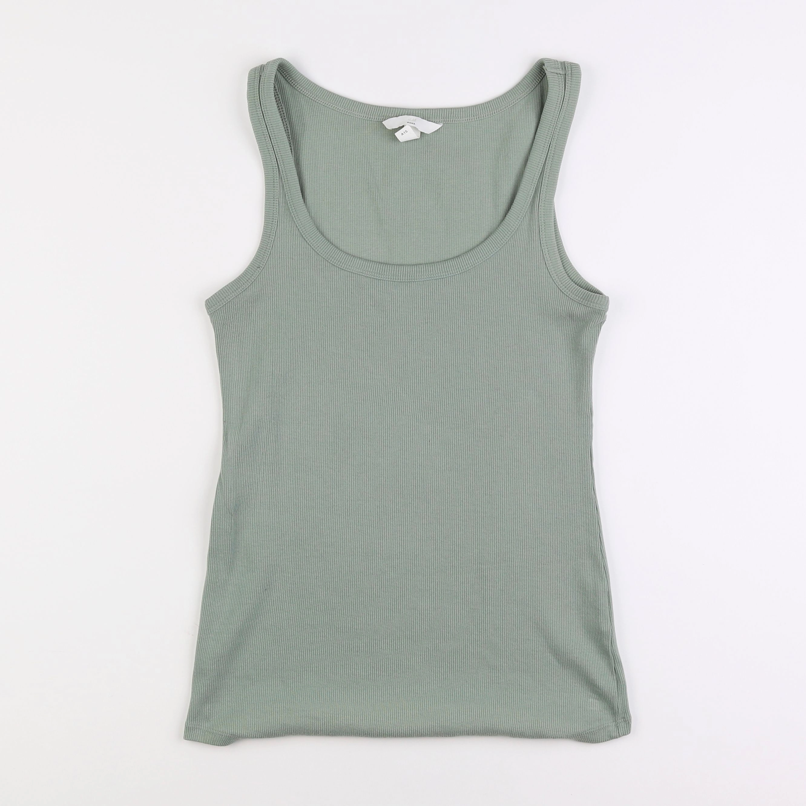 H&M - débardeur grossesse vert - m