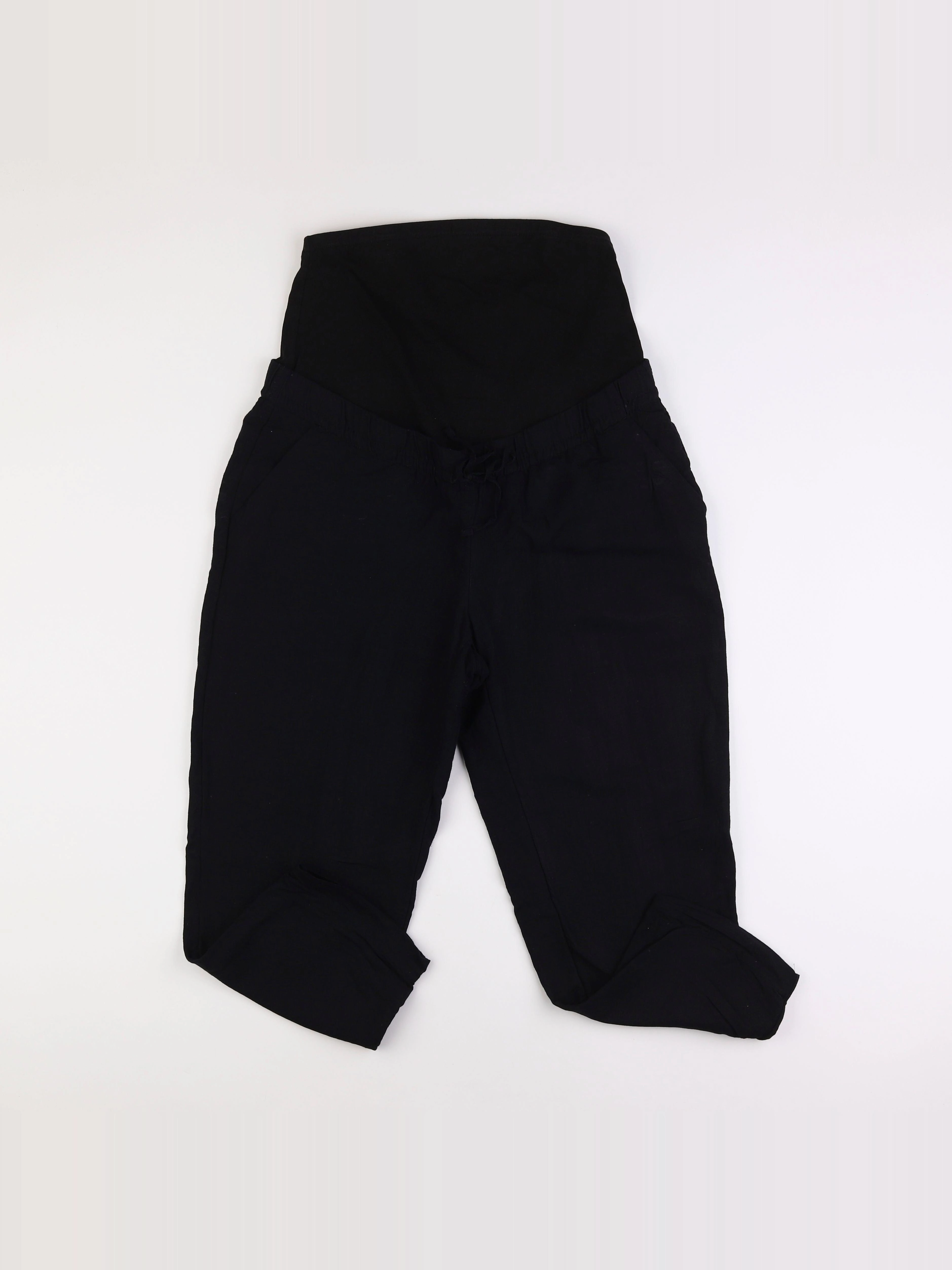 H&M - pantalon grossesse noir - m