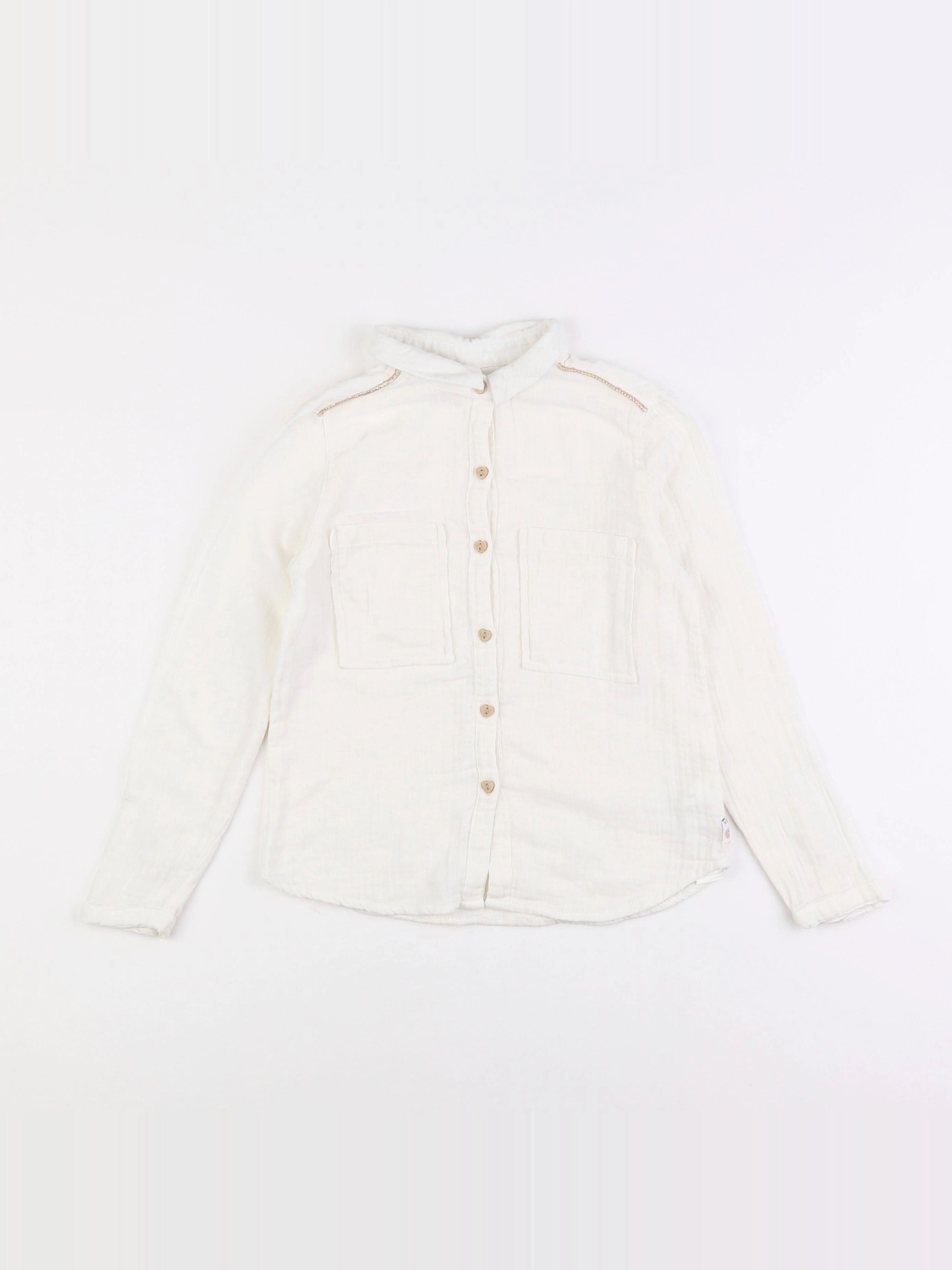 Tape à l'oeil - blouse blanc - 8 ans