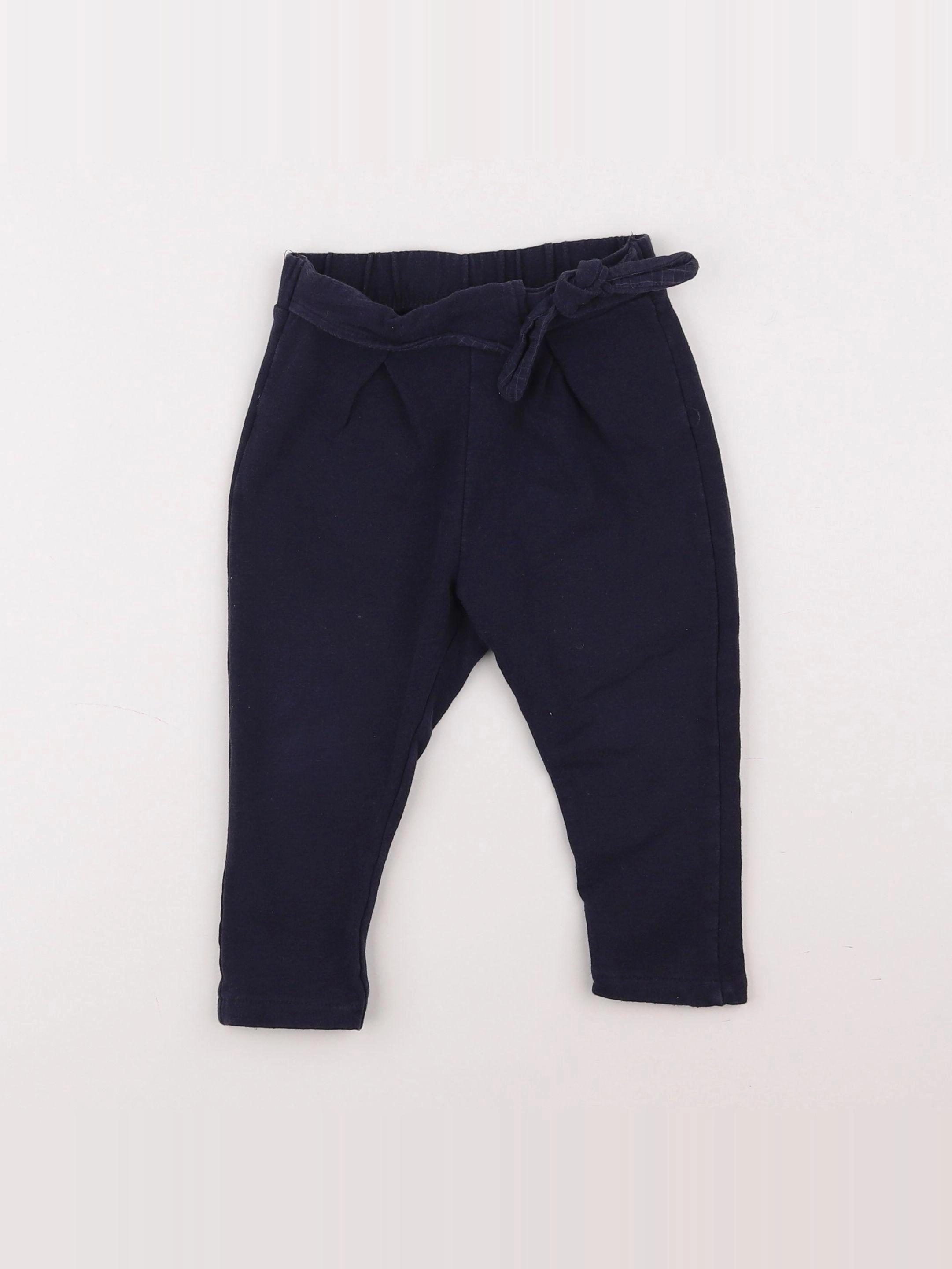 Zara - pantalon bleu - 18 mois à 2 ans