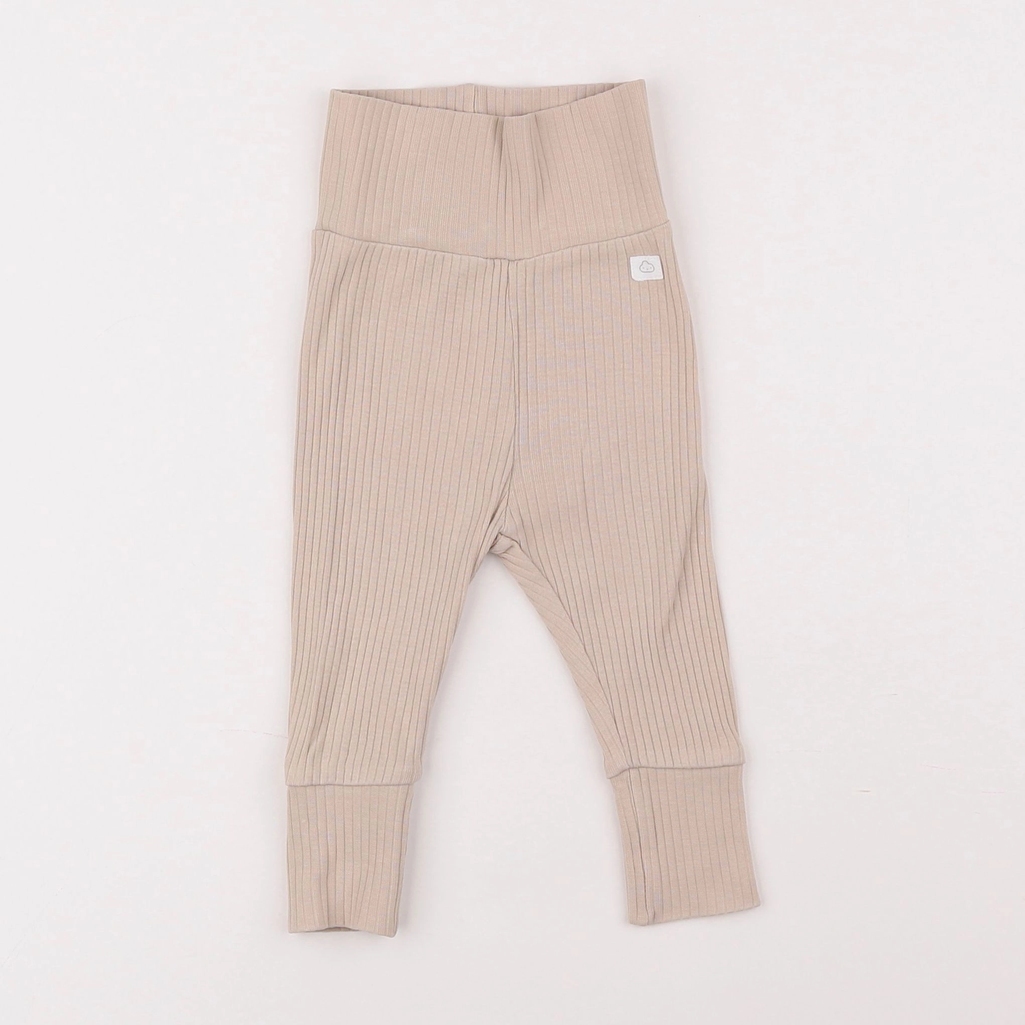 H&M - legging beige - 3 mois