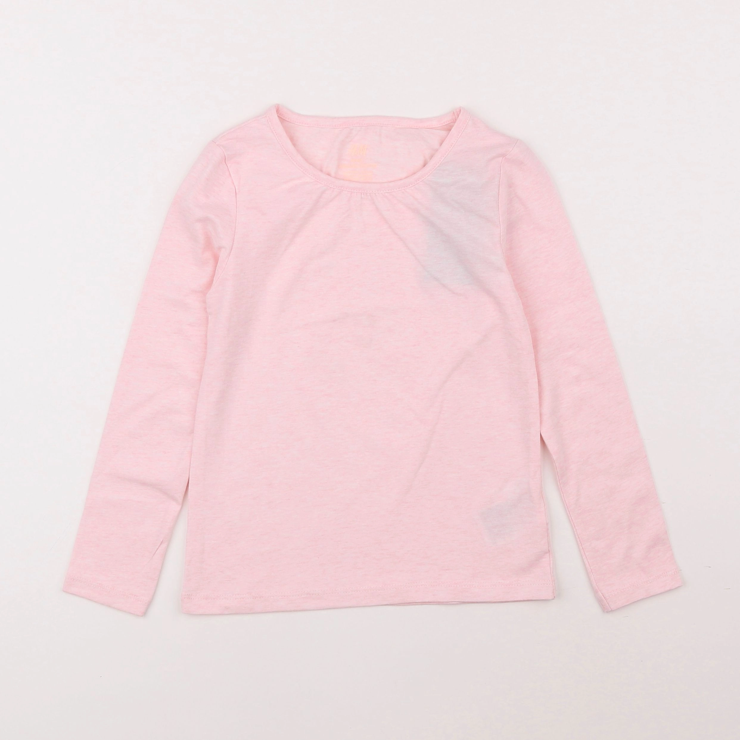 H&M - tee-shirt rose - 8/10 ans