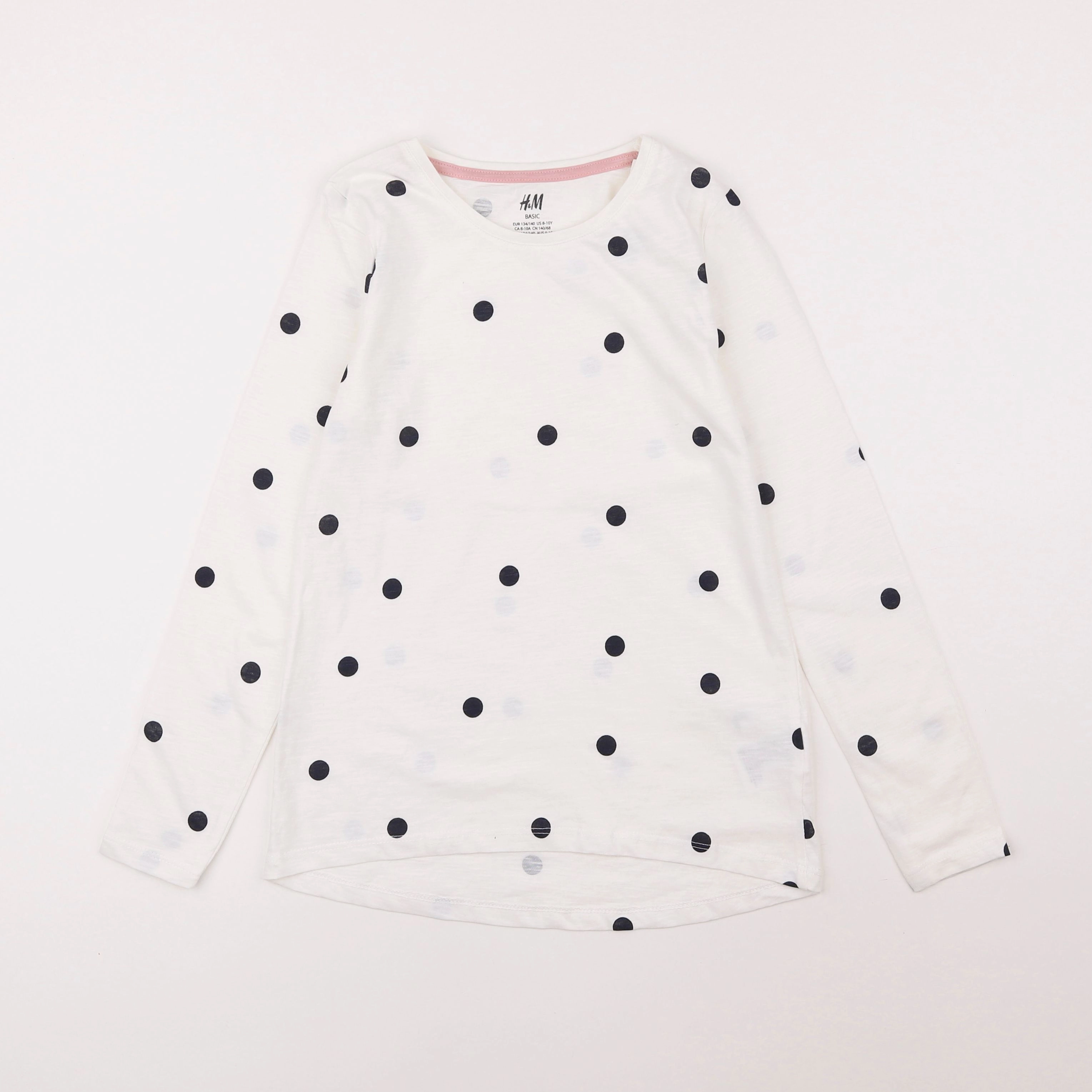 H&M - tee-shirt blanc - 10 ans