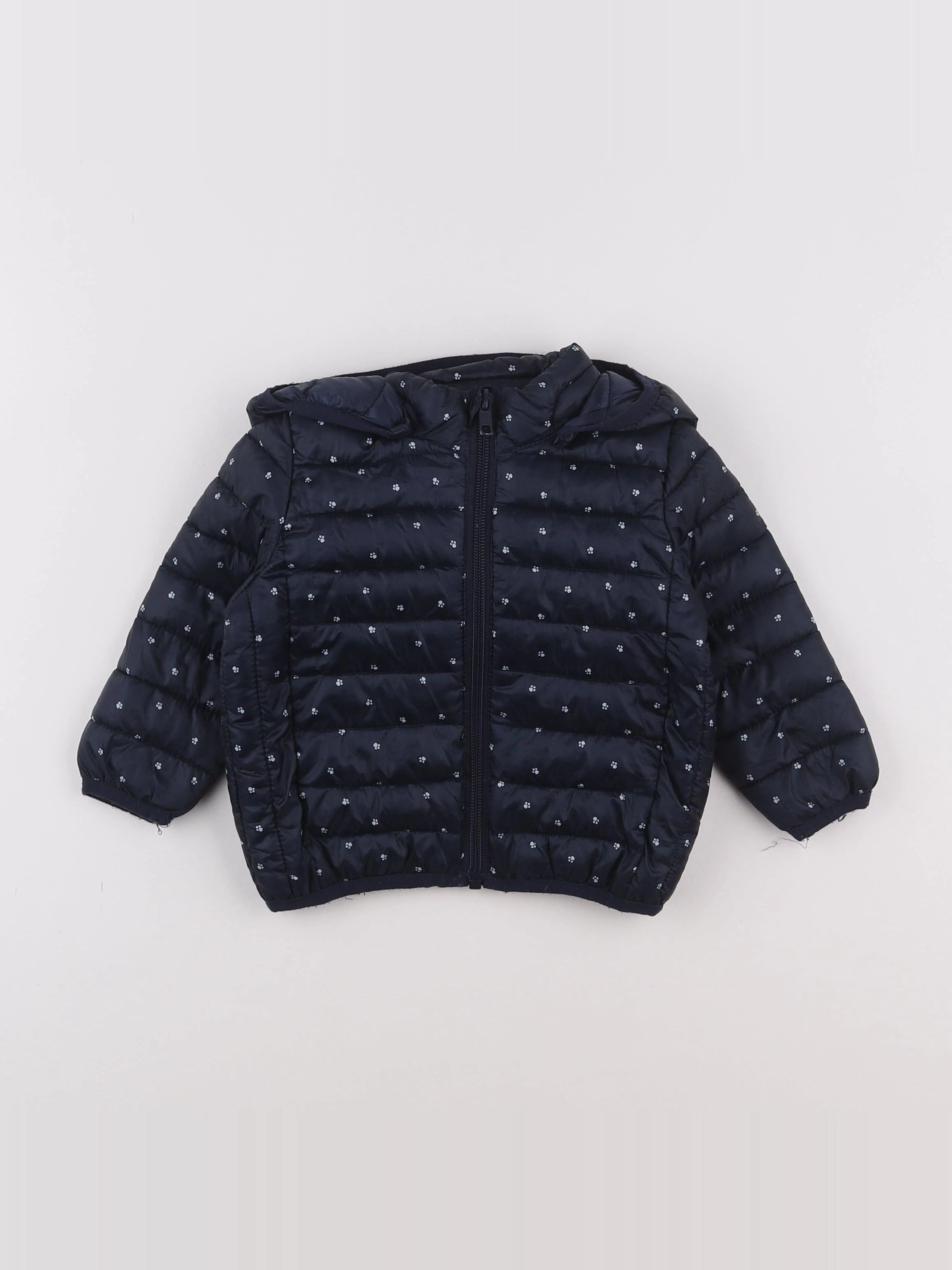 Boutchou - doudoune bleu - 12 mois