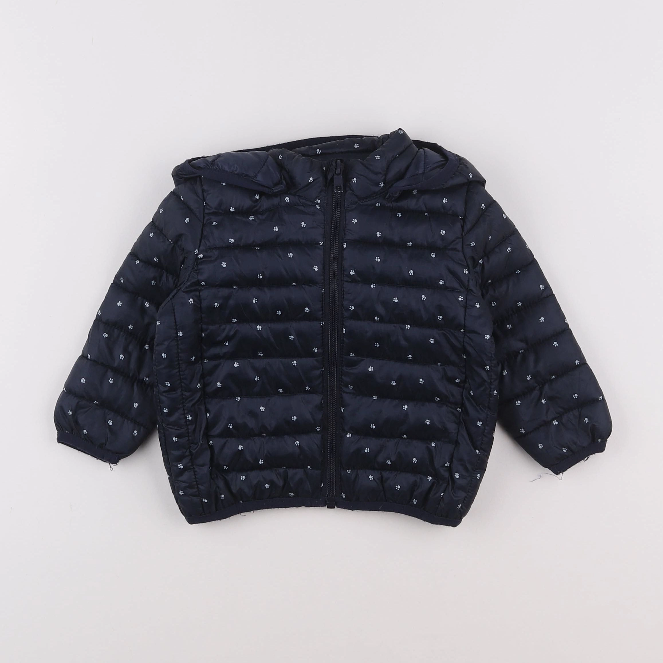 Boutchou - doudoune bleu - 12 mois