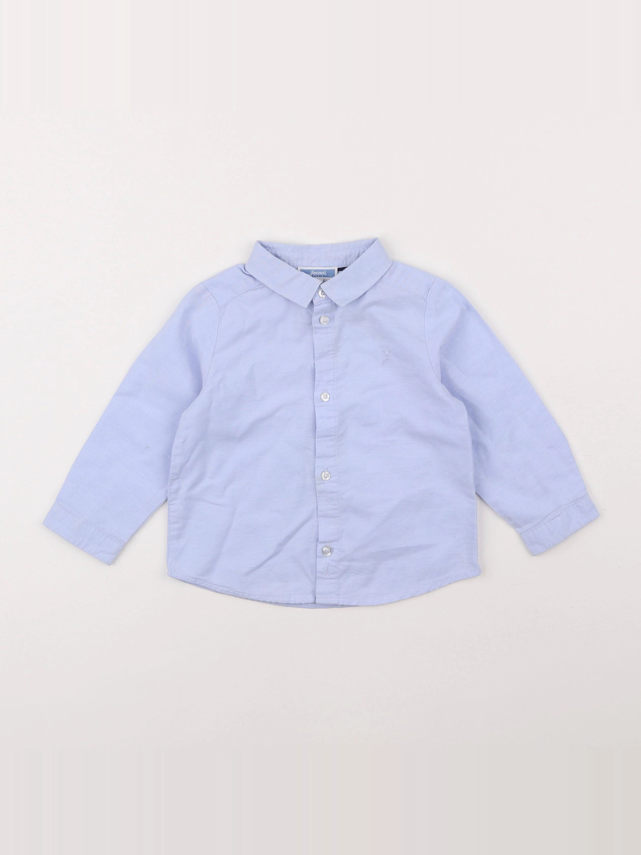 Jacadi - chemise bleu - 18 mois