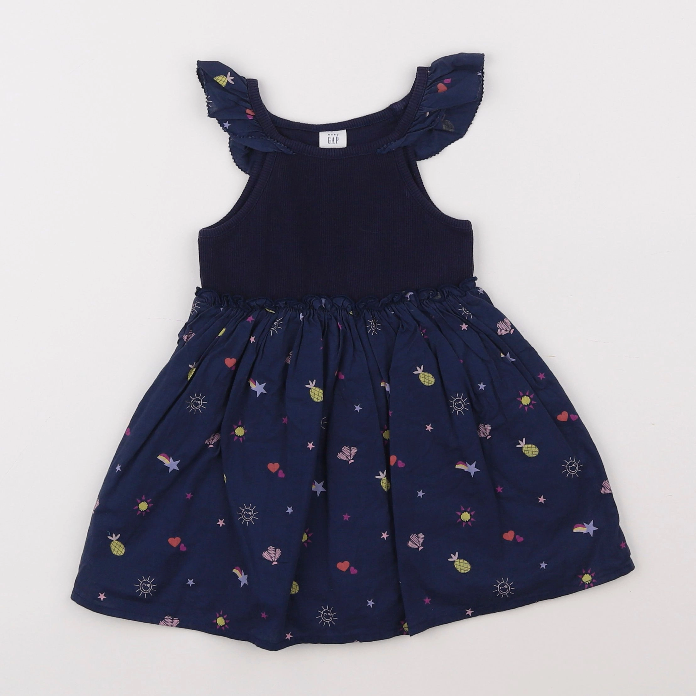 GAP - robe bleu - 18 mois à 2 ans