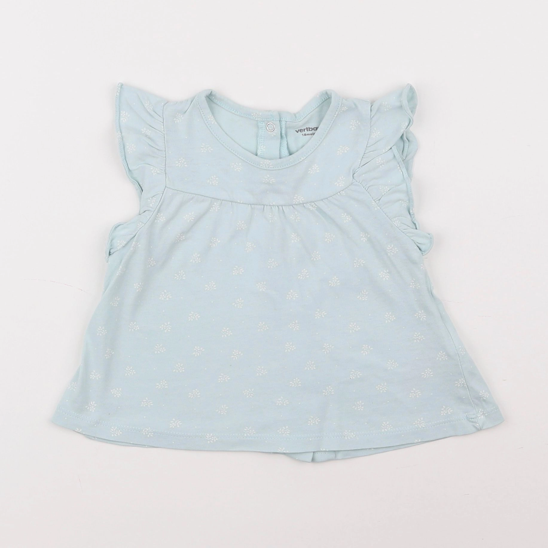 Vertbaudet - tee-shirt vert - 18 mois