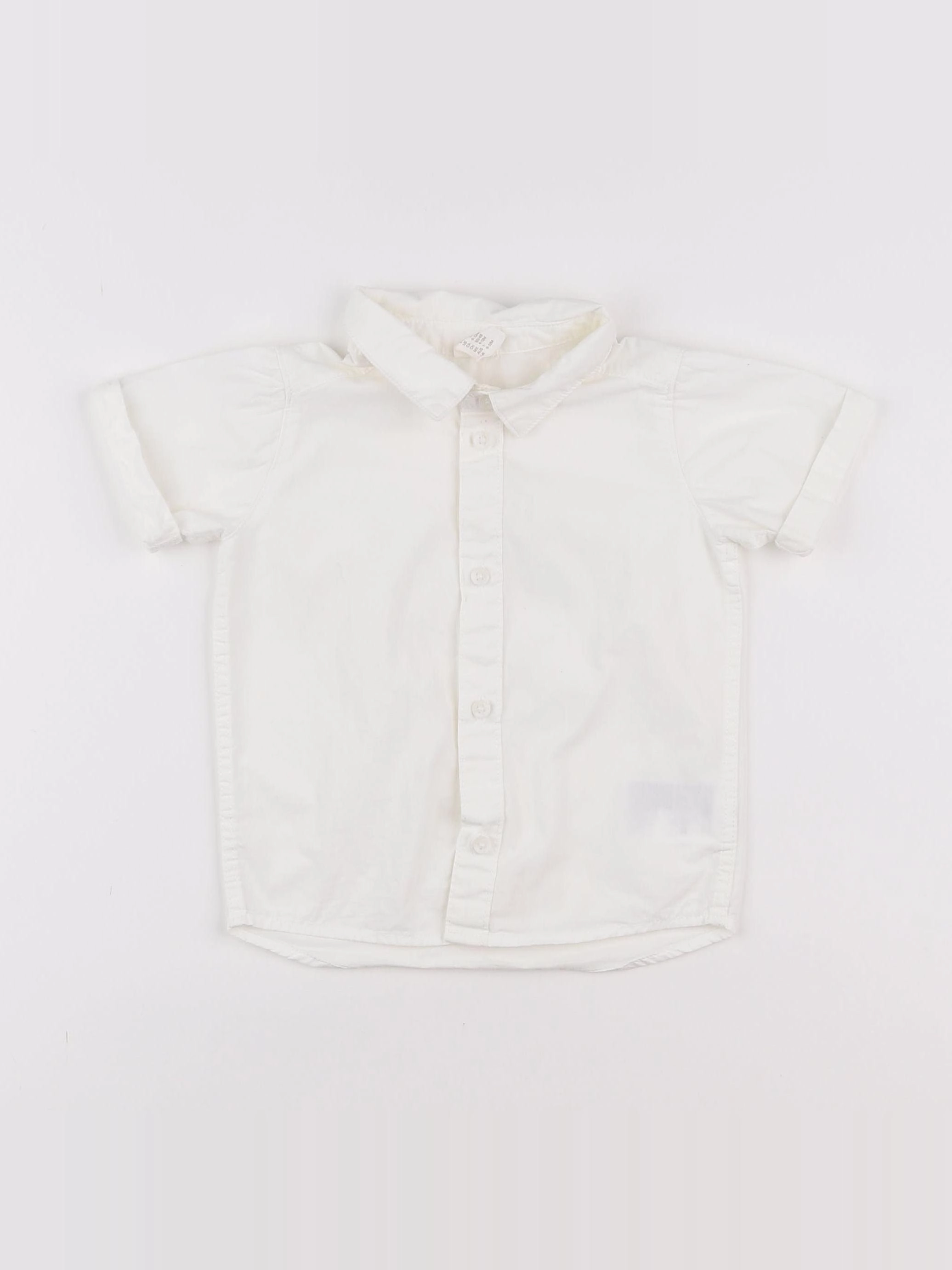 H&M - chemise blanc - 12 mois