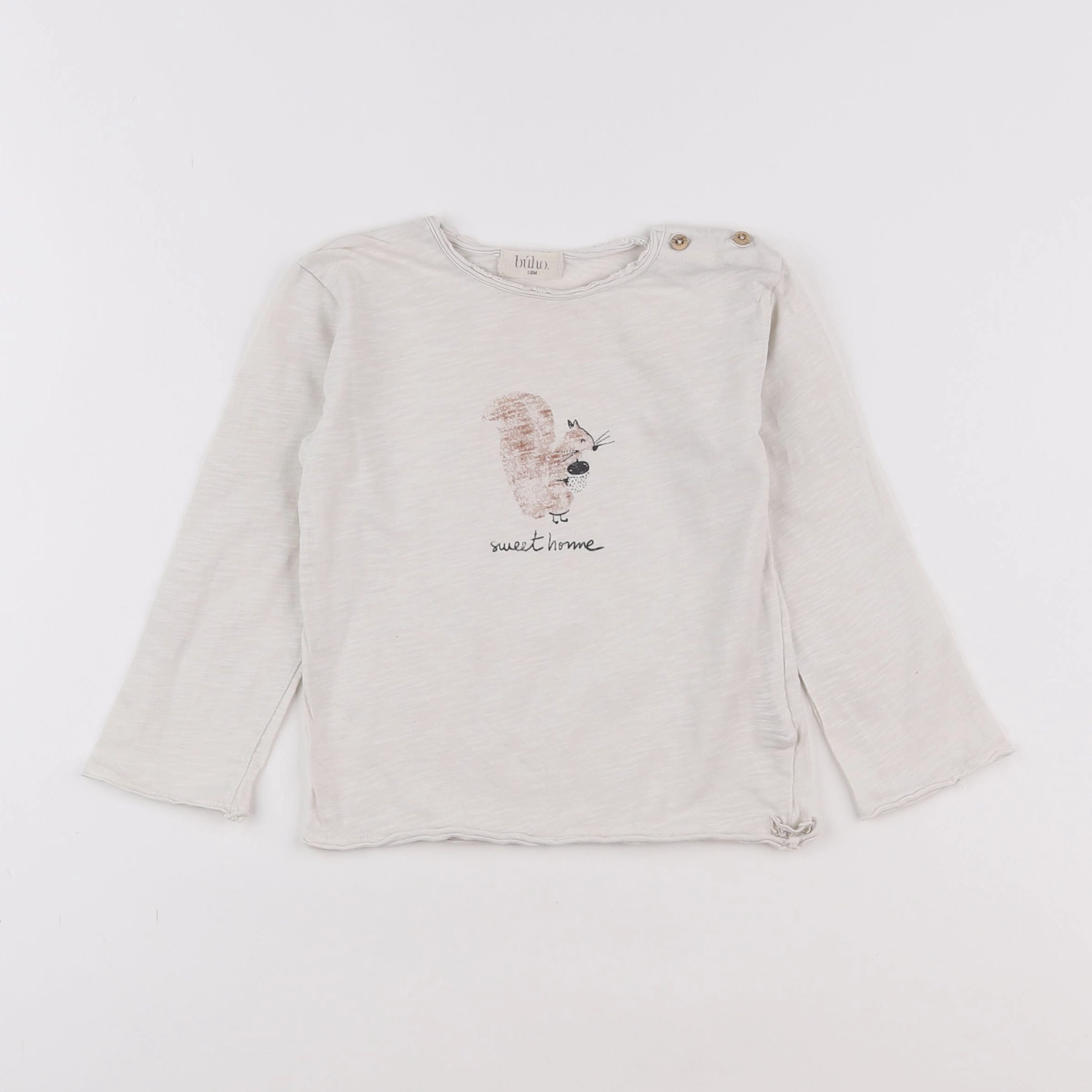 Buho - tee-shirt beige - 18 mois