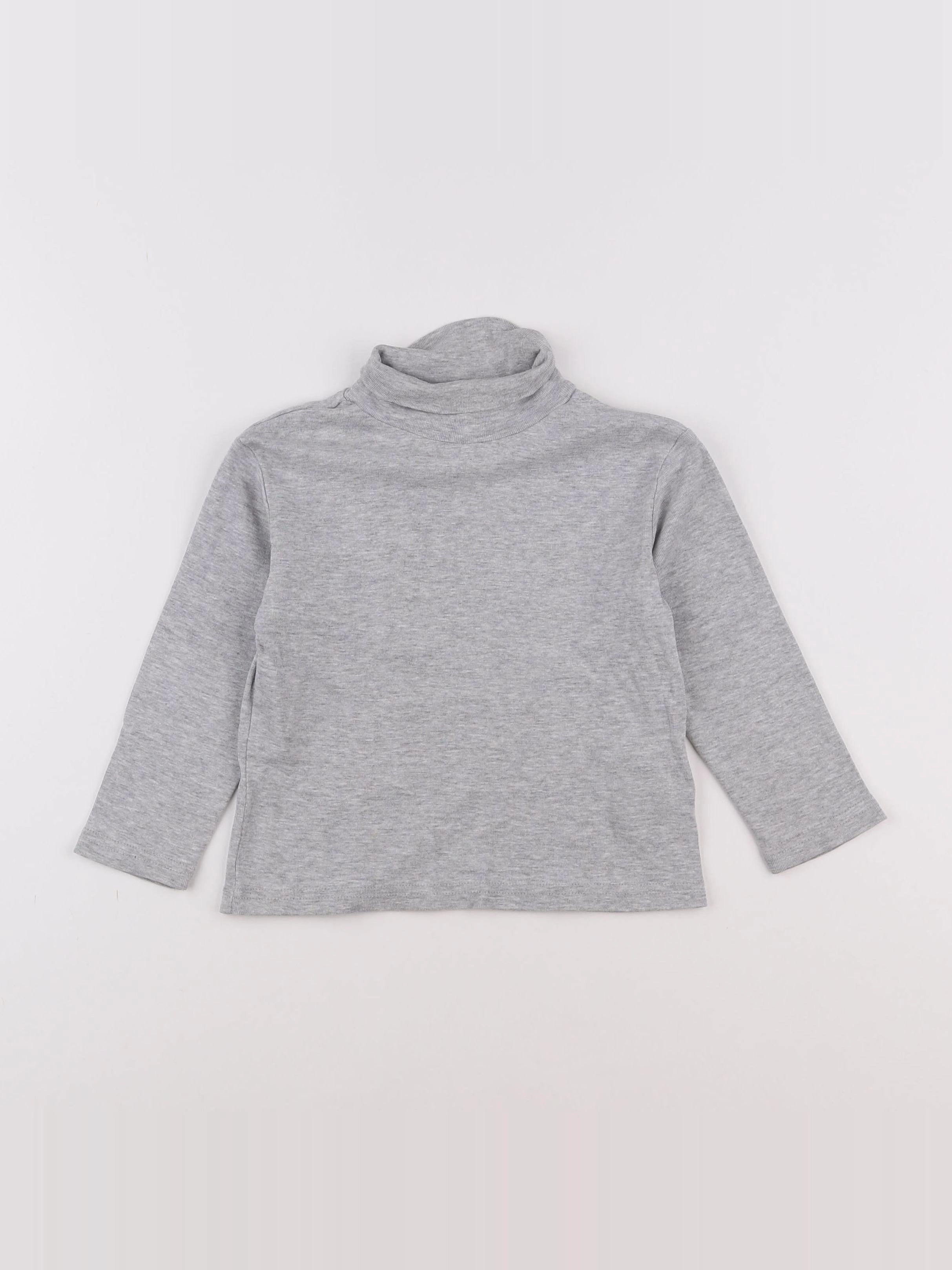 Vertbaudet - sous-pull gris - 3 ans