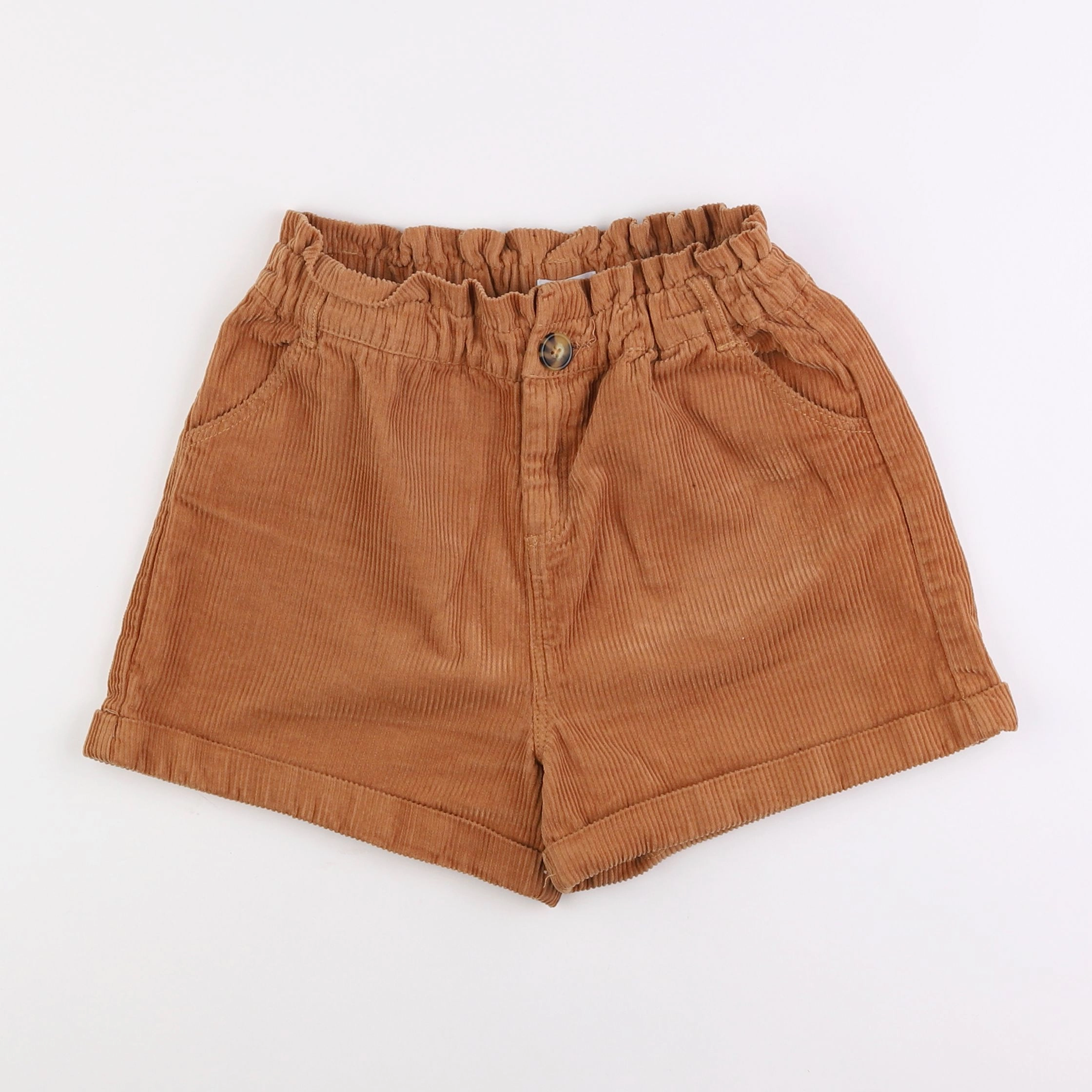 Vertbaudet - short marron - 10 ans