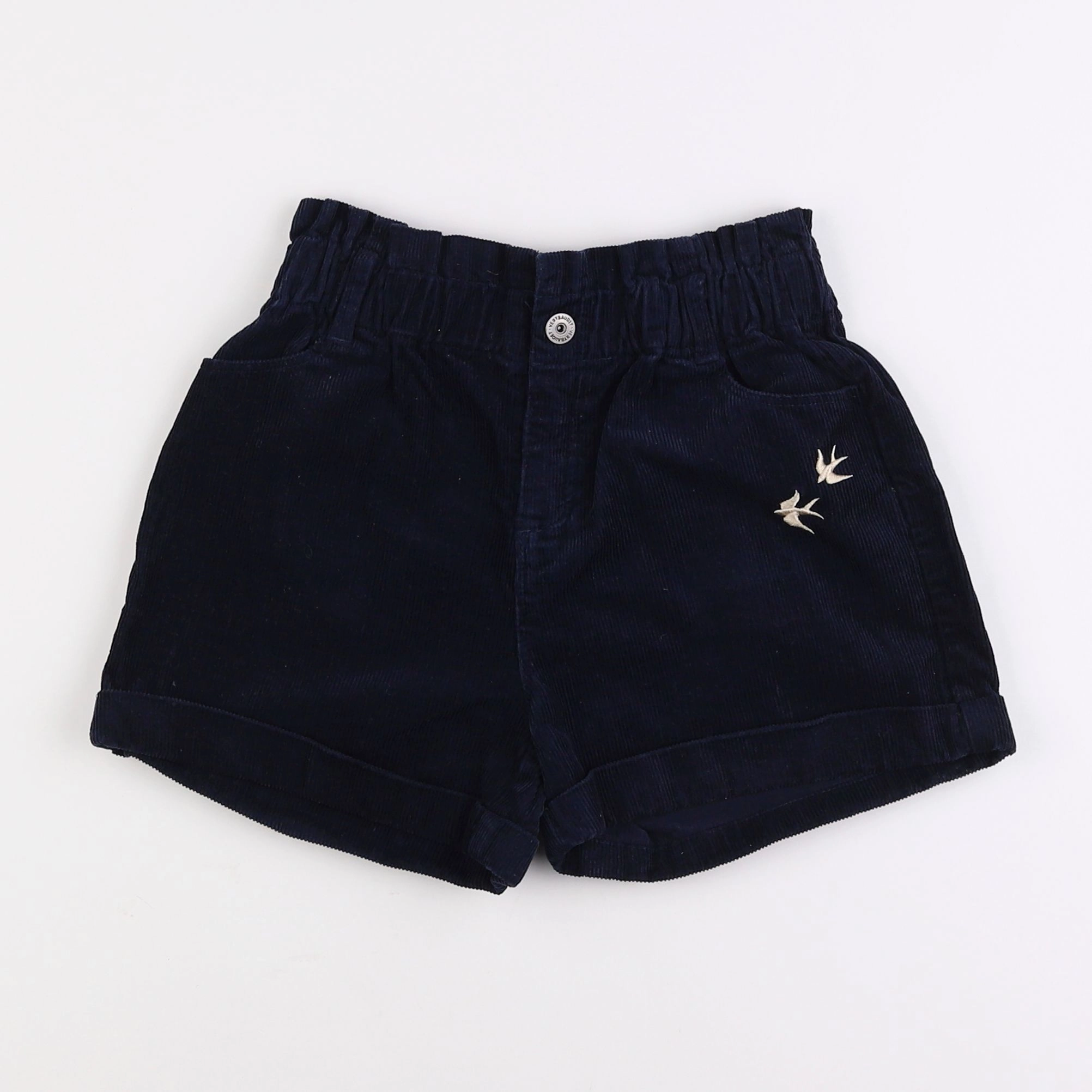 Vertbaudet - short bleu - 10 ans