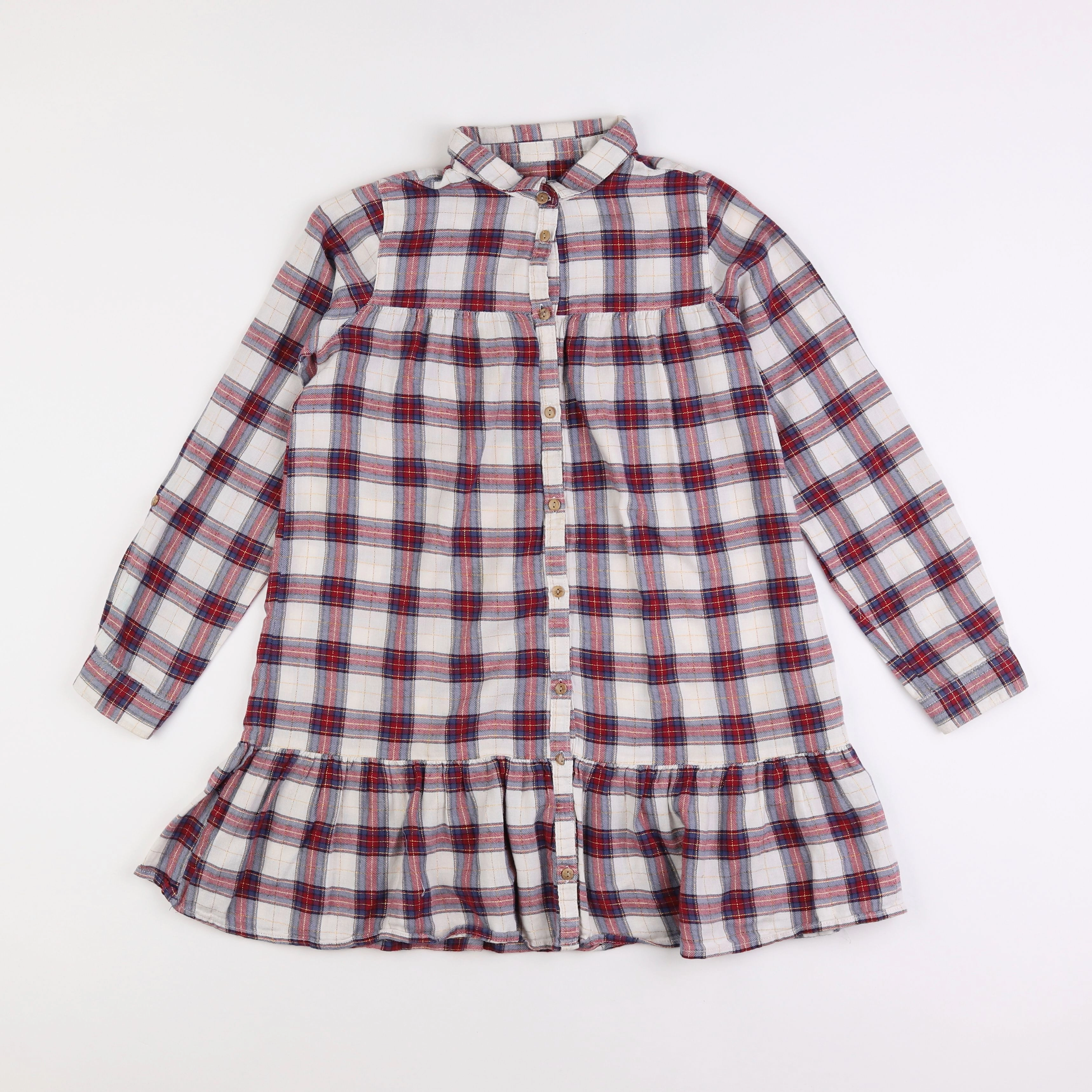 Vertbaudet - robe multicolore - 10 ans
