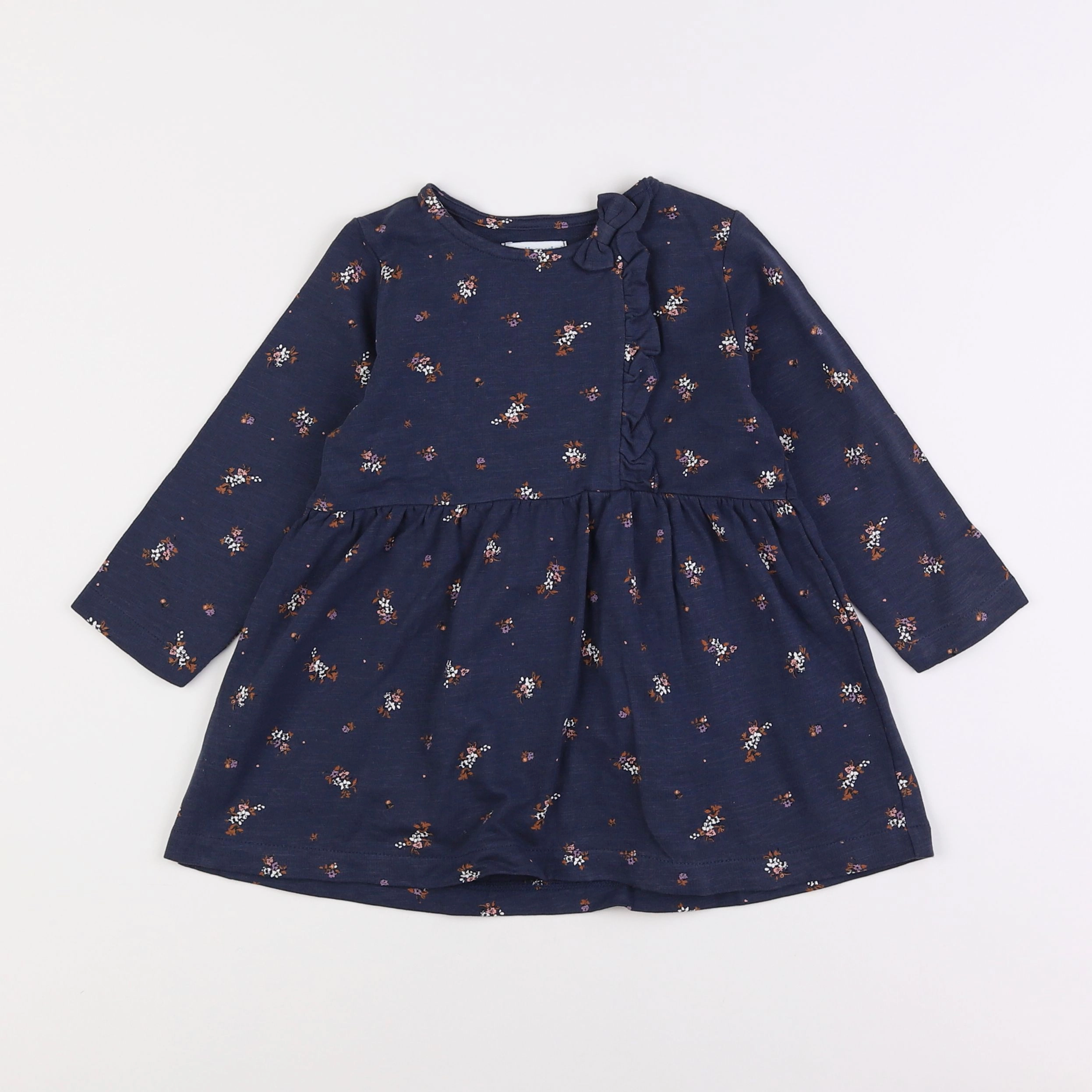 Vertbaudet - robe bleu - 2 ans