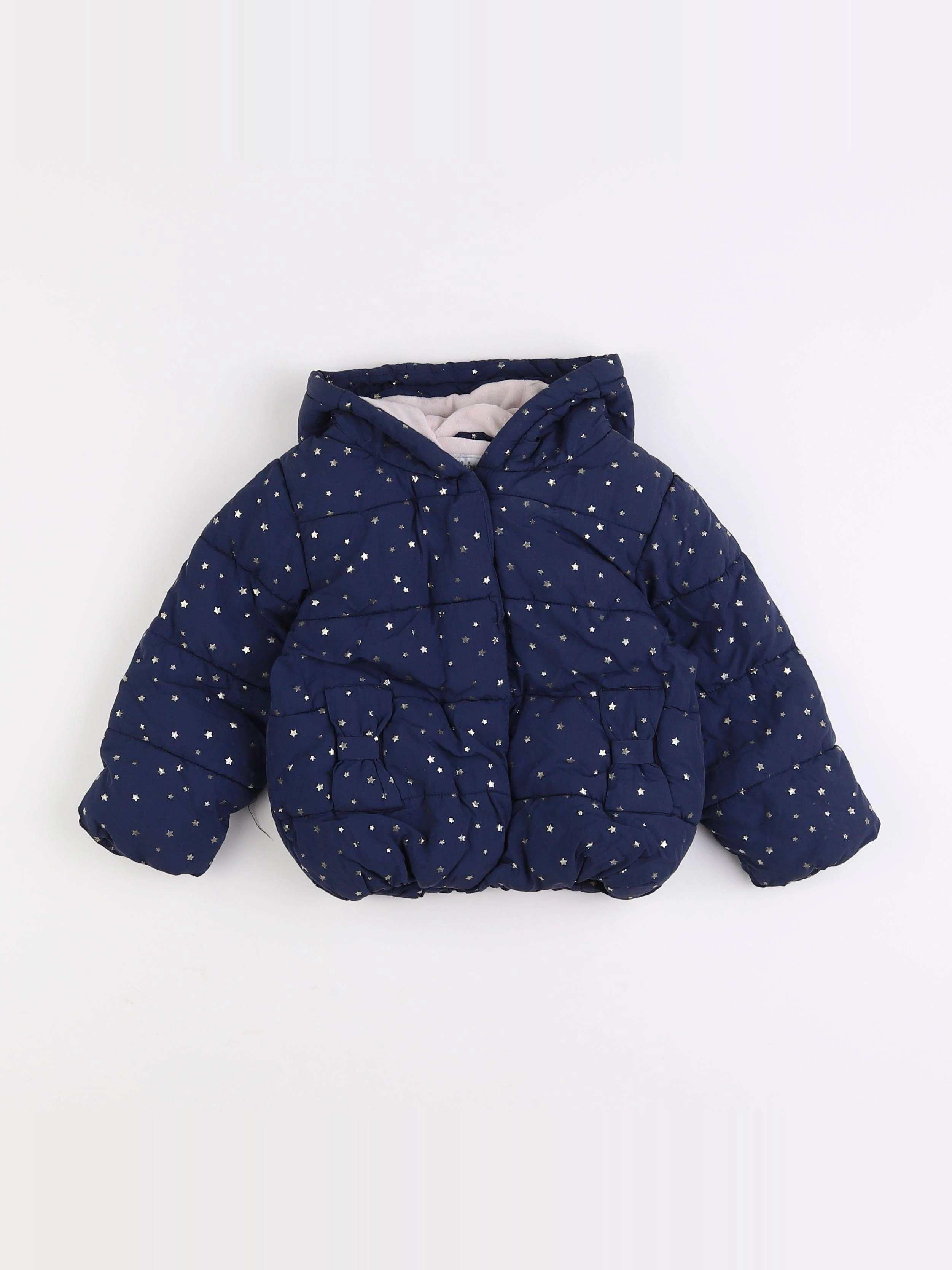 Vertbaudet - doudoune bleu - 2 ans