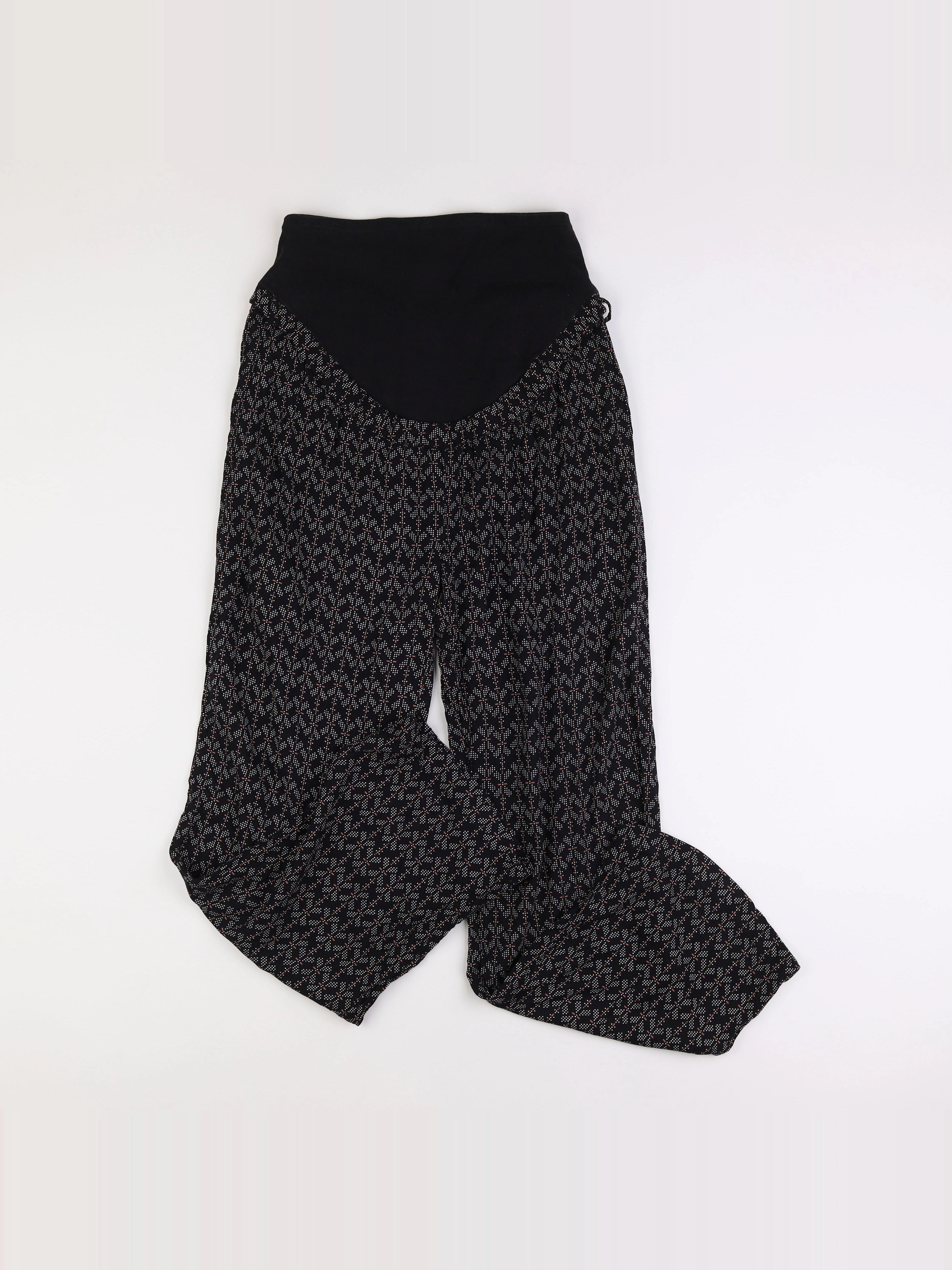Vertbaudet - pantalon grossesse noir - 36