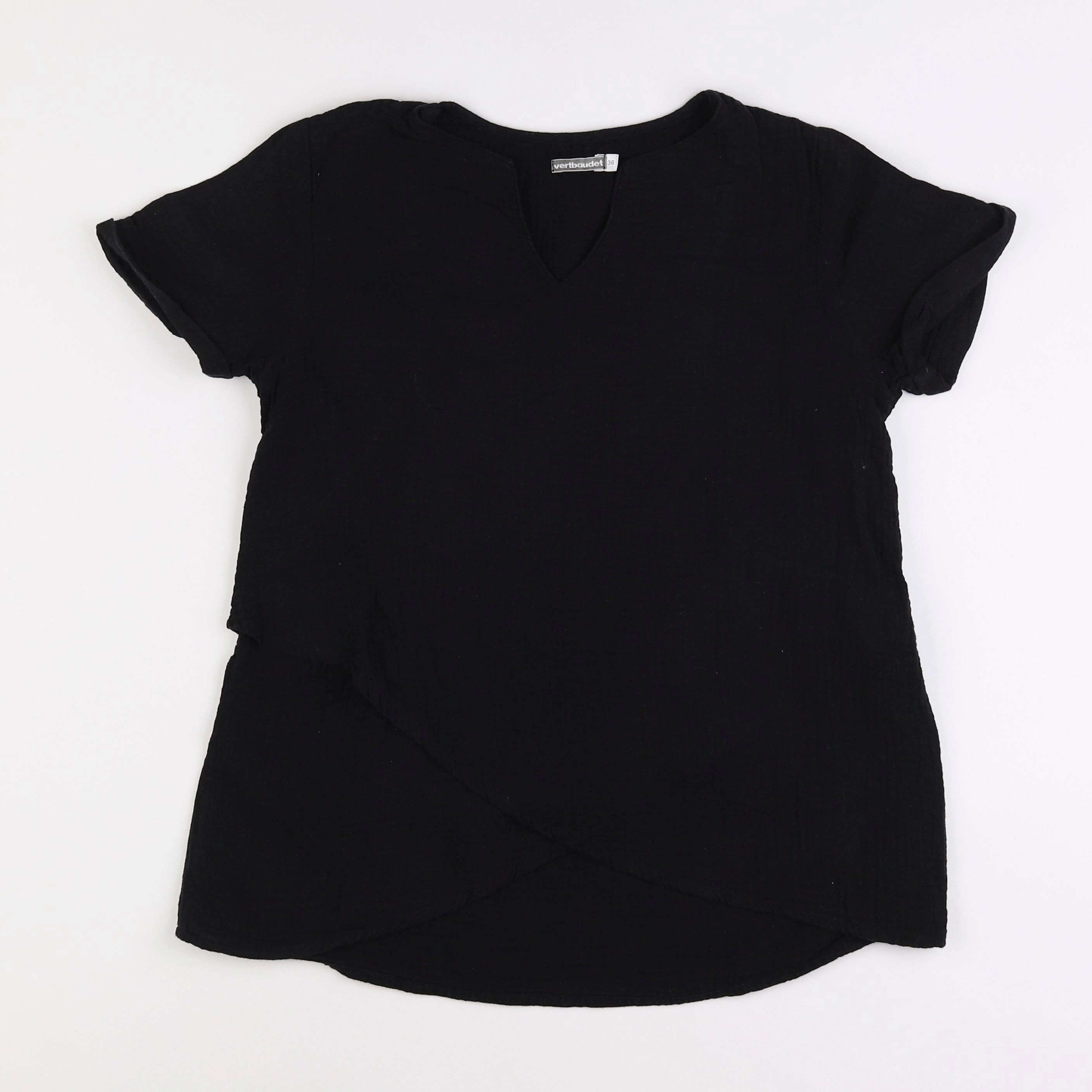 Vertbaudet - blouse grossesse noir - 36
