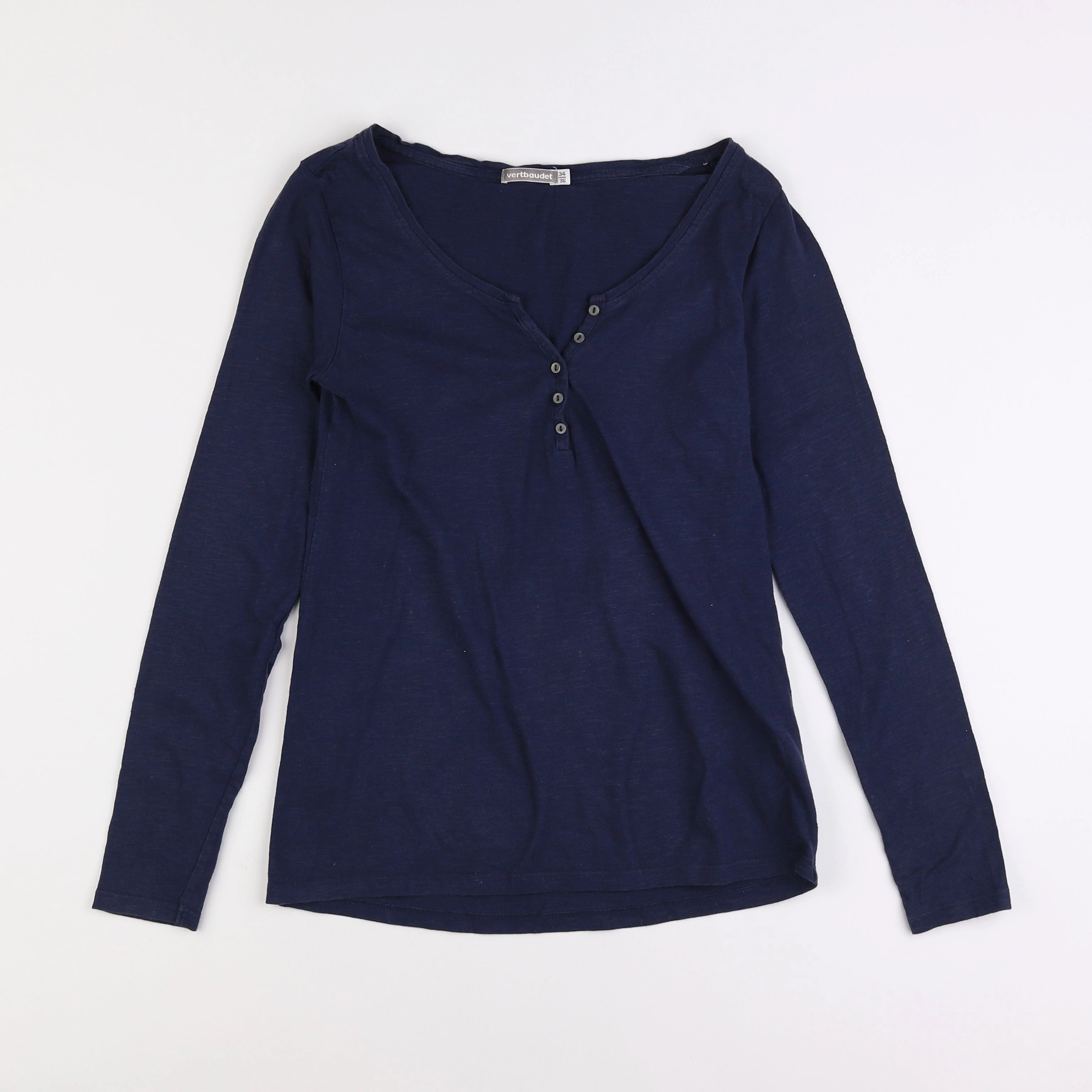 Vertbaudet - tee-shirt grossesse bleu - 34 à 36