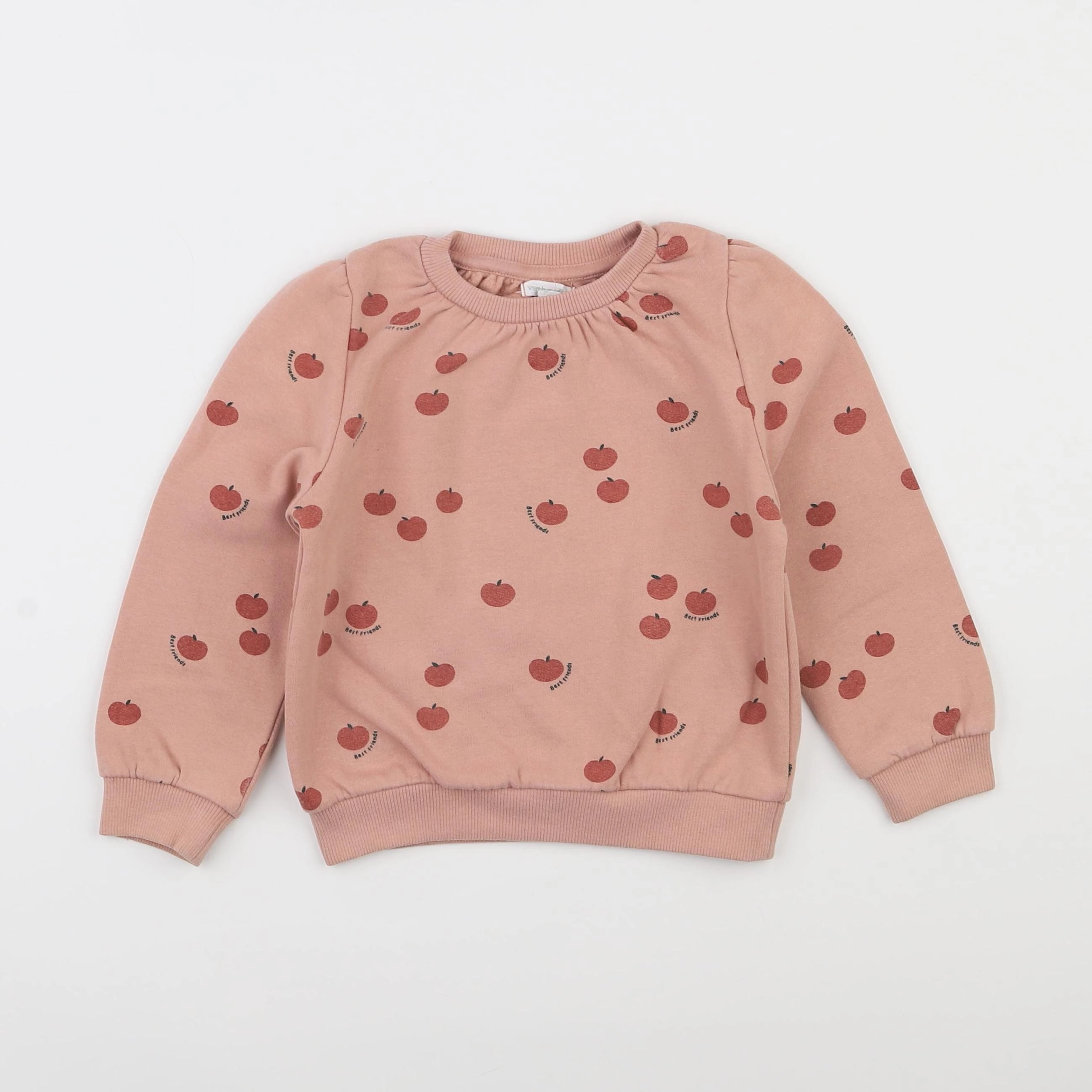 Vertbaudet - sweat rose - 3 ans