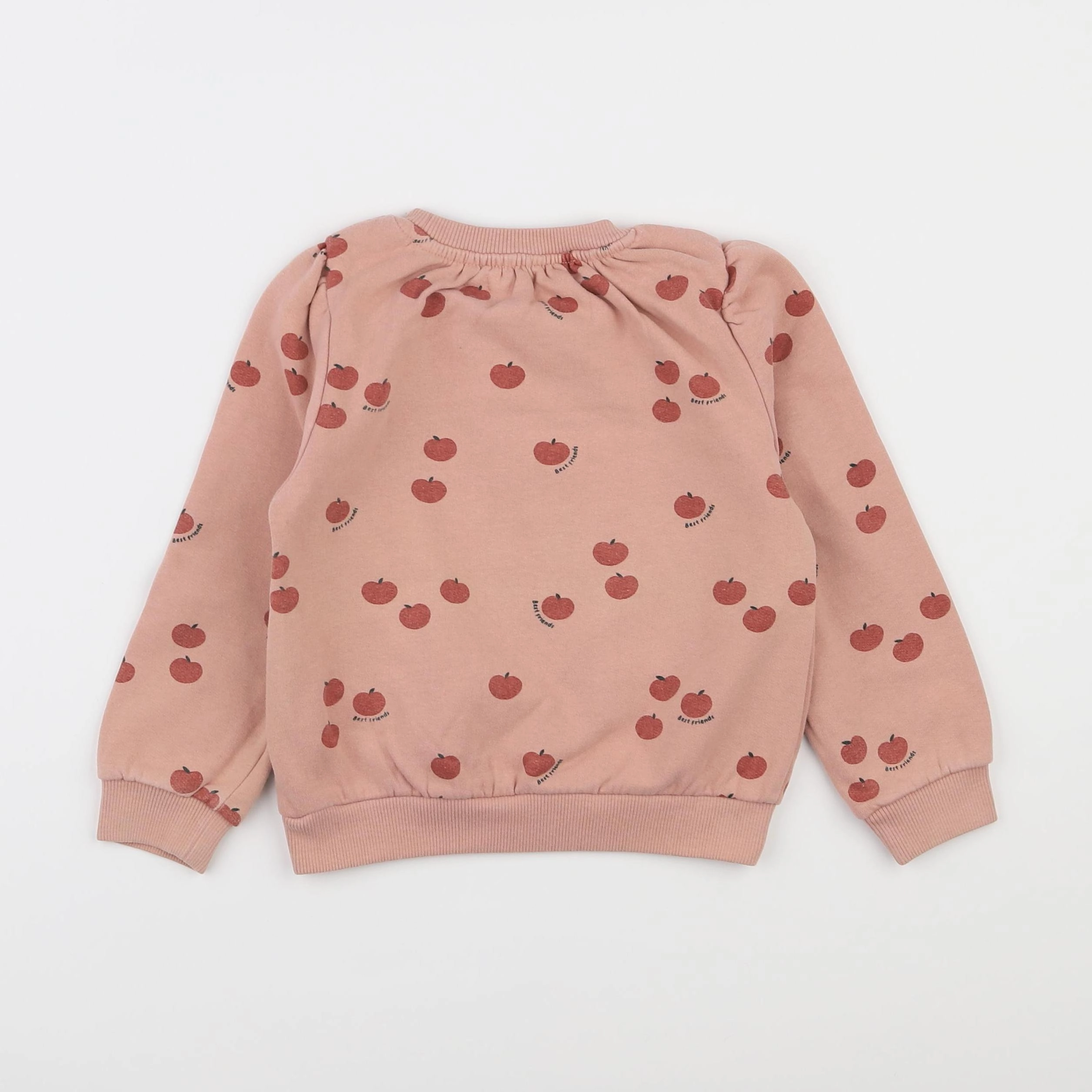 Vertbaudet - sweat rose - 3 ans