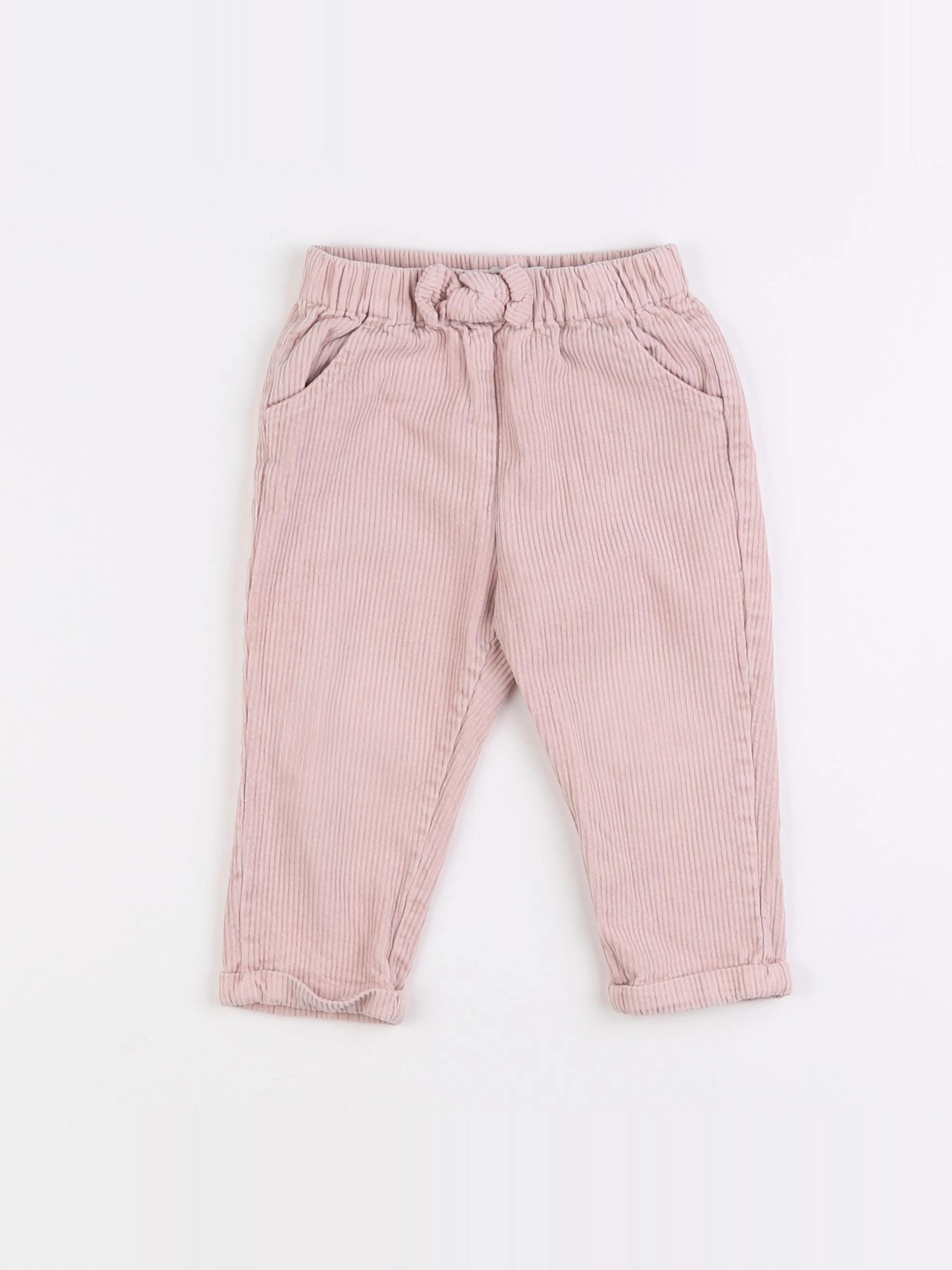Vertbaudet - pantalon rose - 18 mois